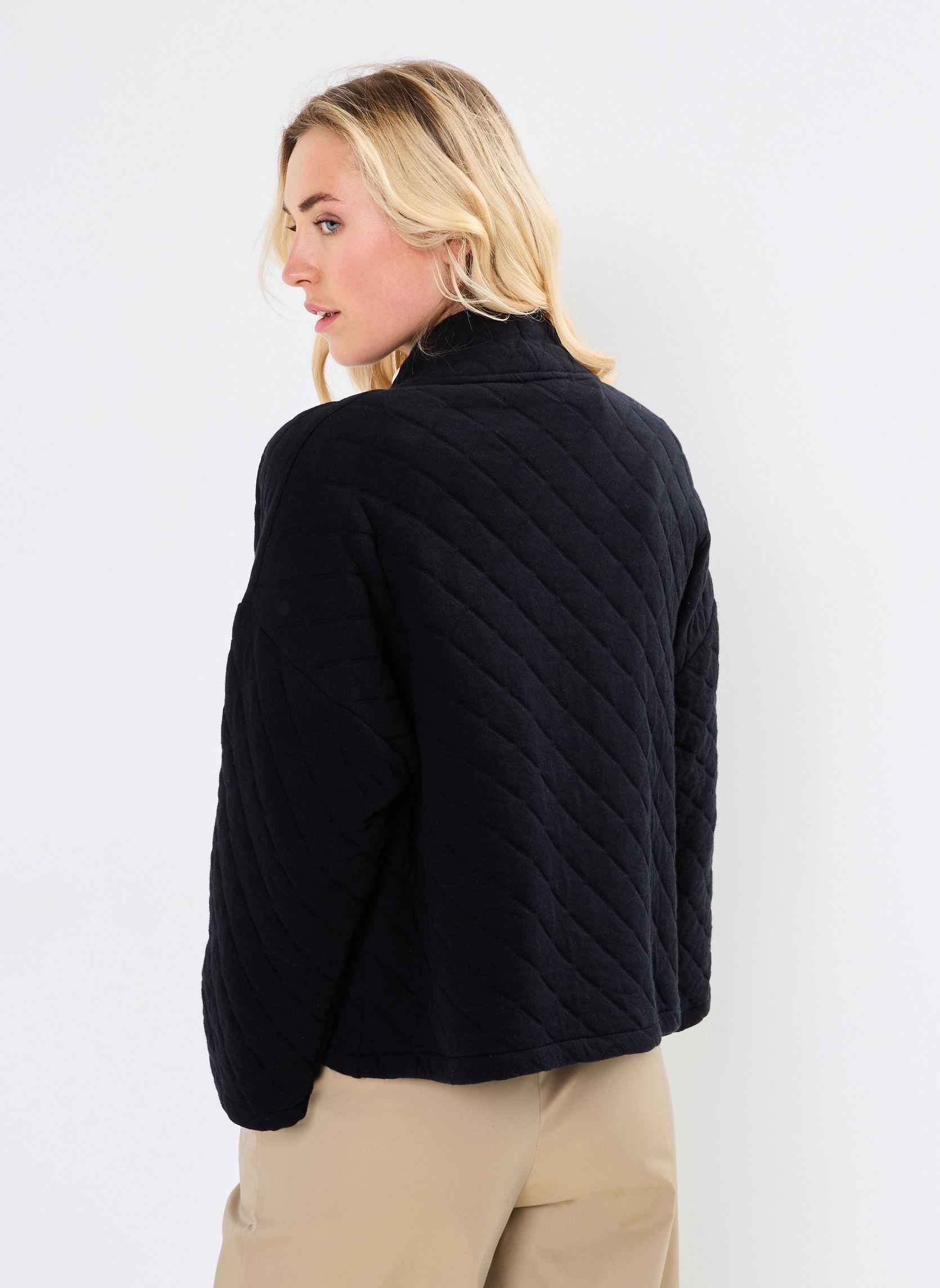 Giacche VESTE-KIMONO donna nero Georgia Rose Giacche VESTE-KIMONO donna nero JET BLACK
