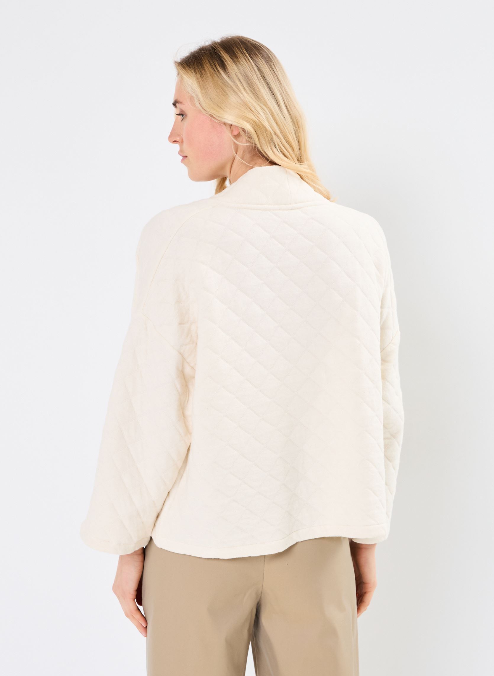 Jassen VESTE-KIMONO dames wit Georgia Rose Jassen VESTE-KIMONO dames wit SNOW WHITE