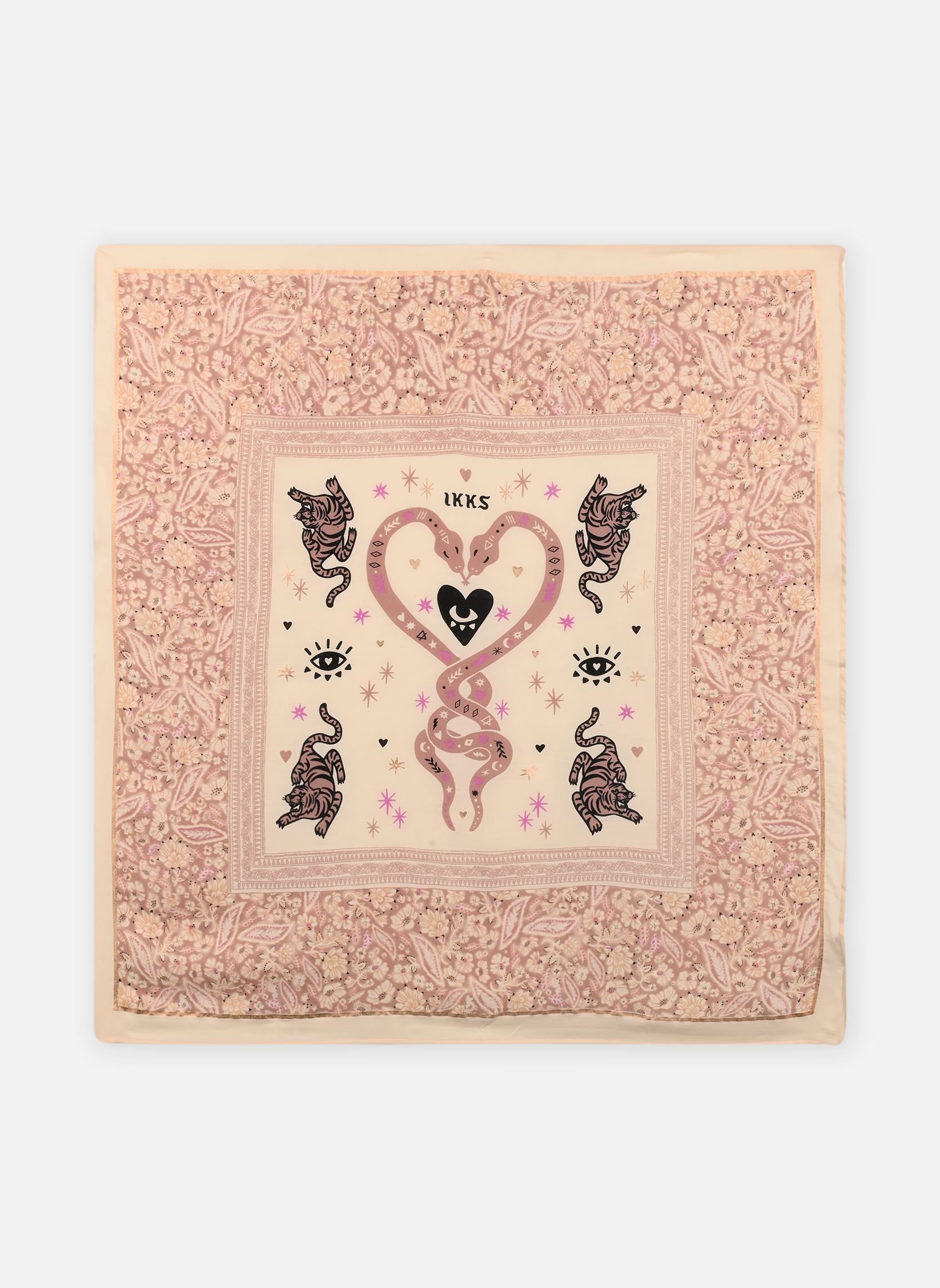 Foulards X190072 fille beige IKKS JUNIOR Foulards X190072 fille beige 60-BEIGE CLAIR