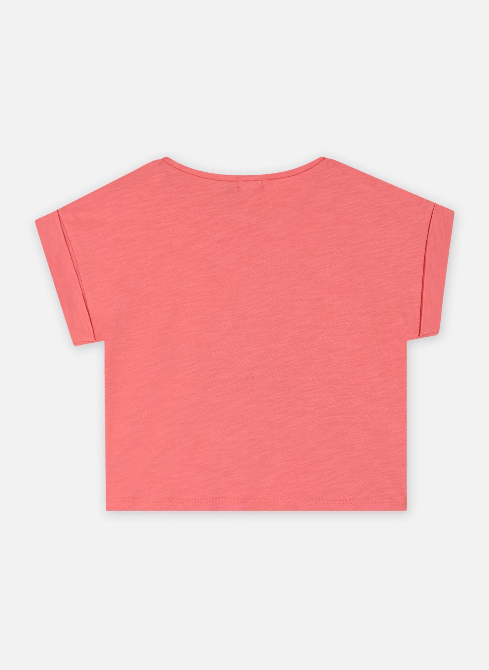 Tee-shirts manches courtes X110062 fille rose IKKS JUNIOR Tee-shirts manches courtes X110062 fille rose 33-ROSE