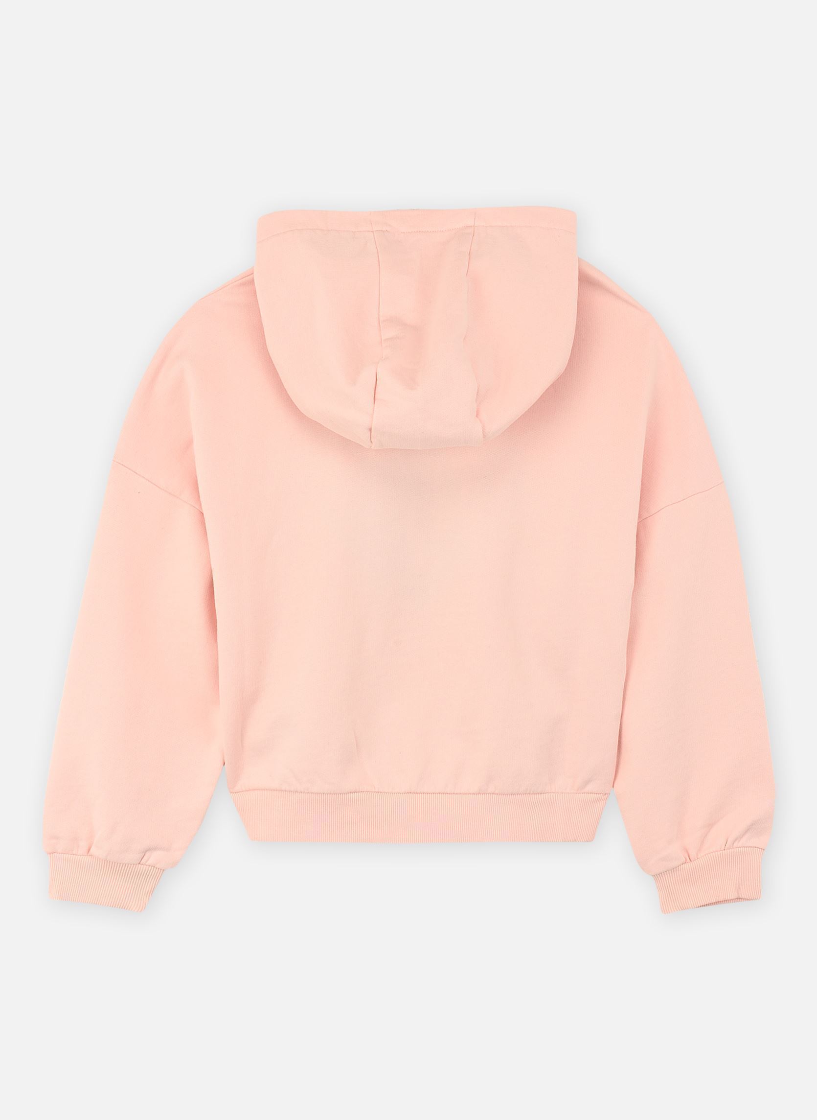 Kapuzenpullover X115002 mädchen rosa IKKS JUNIOR Kapuzenpullover X115002 mädchen rosa 31-ROSE POUDRÉ