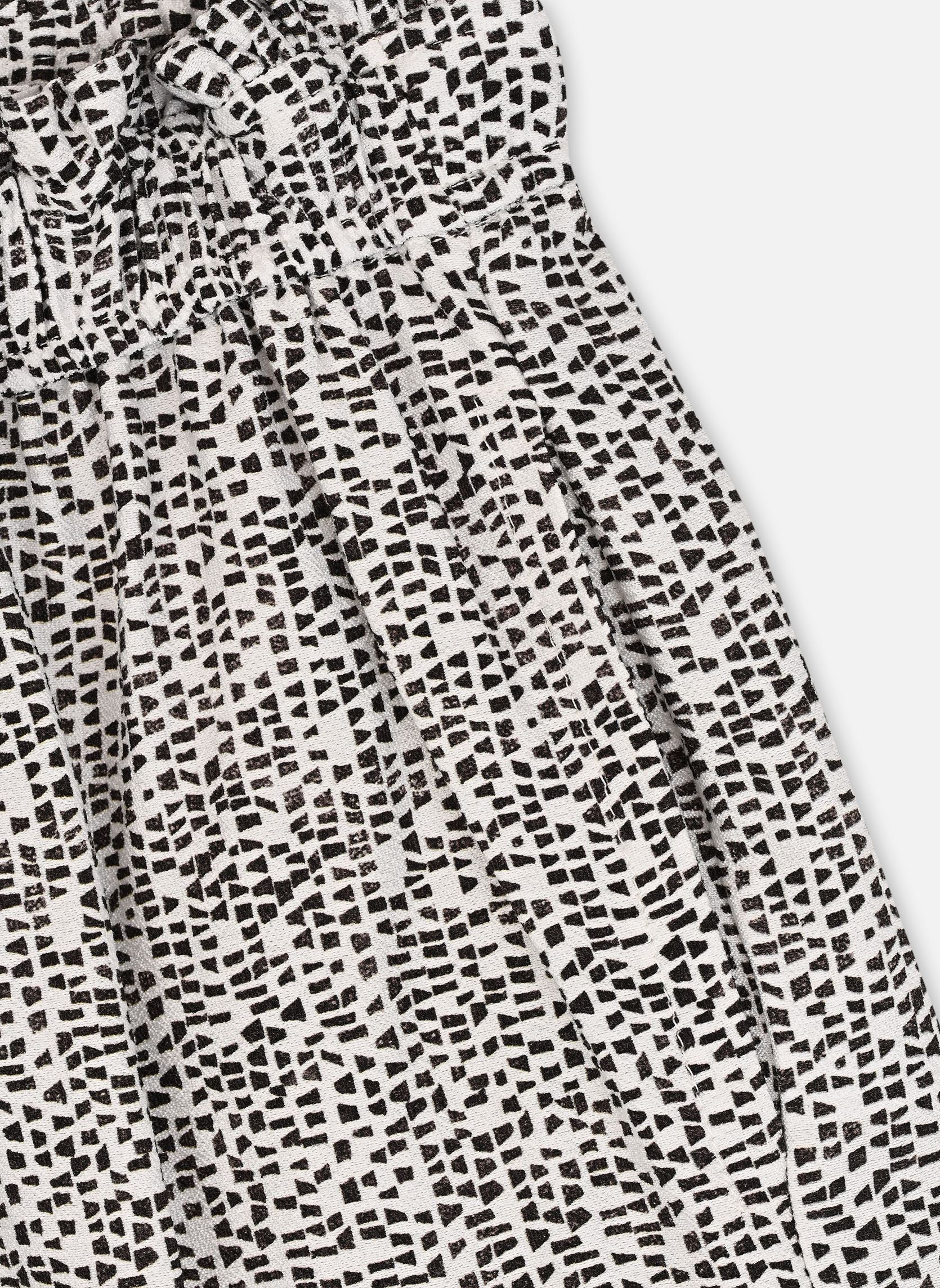 Pantaloni X122022 bambina bianco IKKS JUNIOR Pantaloni X122022 bambina bianco 02-AOP GRAPHIQUE