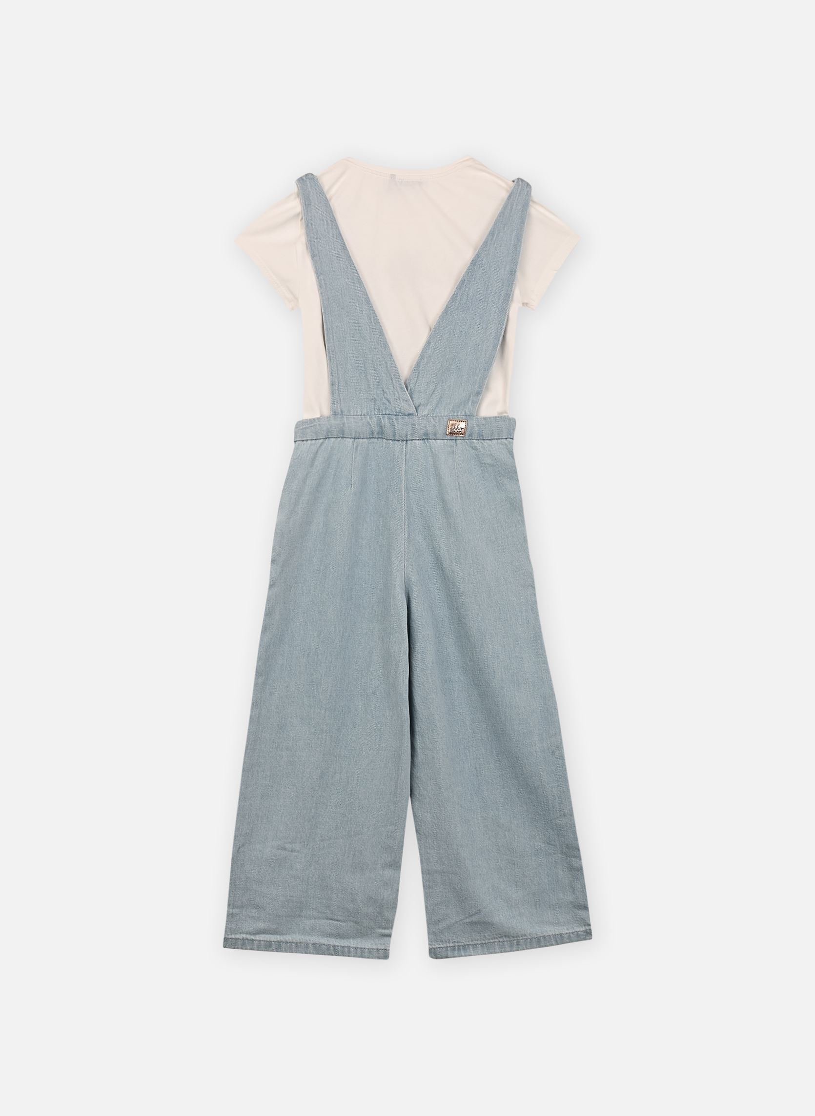 Jumpsuits / Overalls X136022 mädchen blau IKKS JUNIOR Jumpsuits / Overalls X136022 mädchen blau 41-FADED BLUE