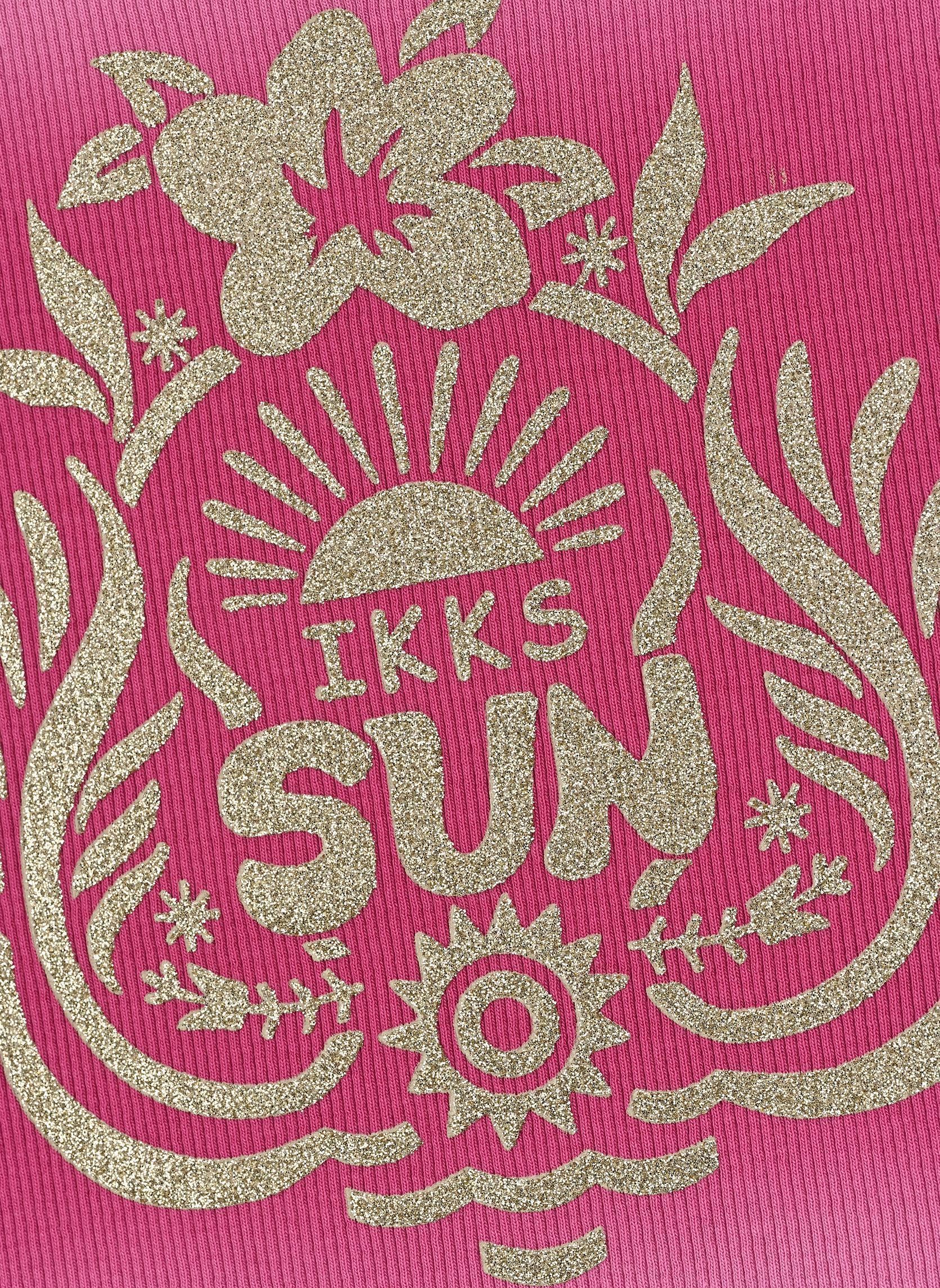 Débardeurs X110172 fille rose IKKS JUNIOR Débardeurs X110172 fille rose 34-ROSE VIF