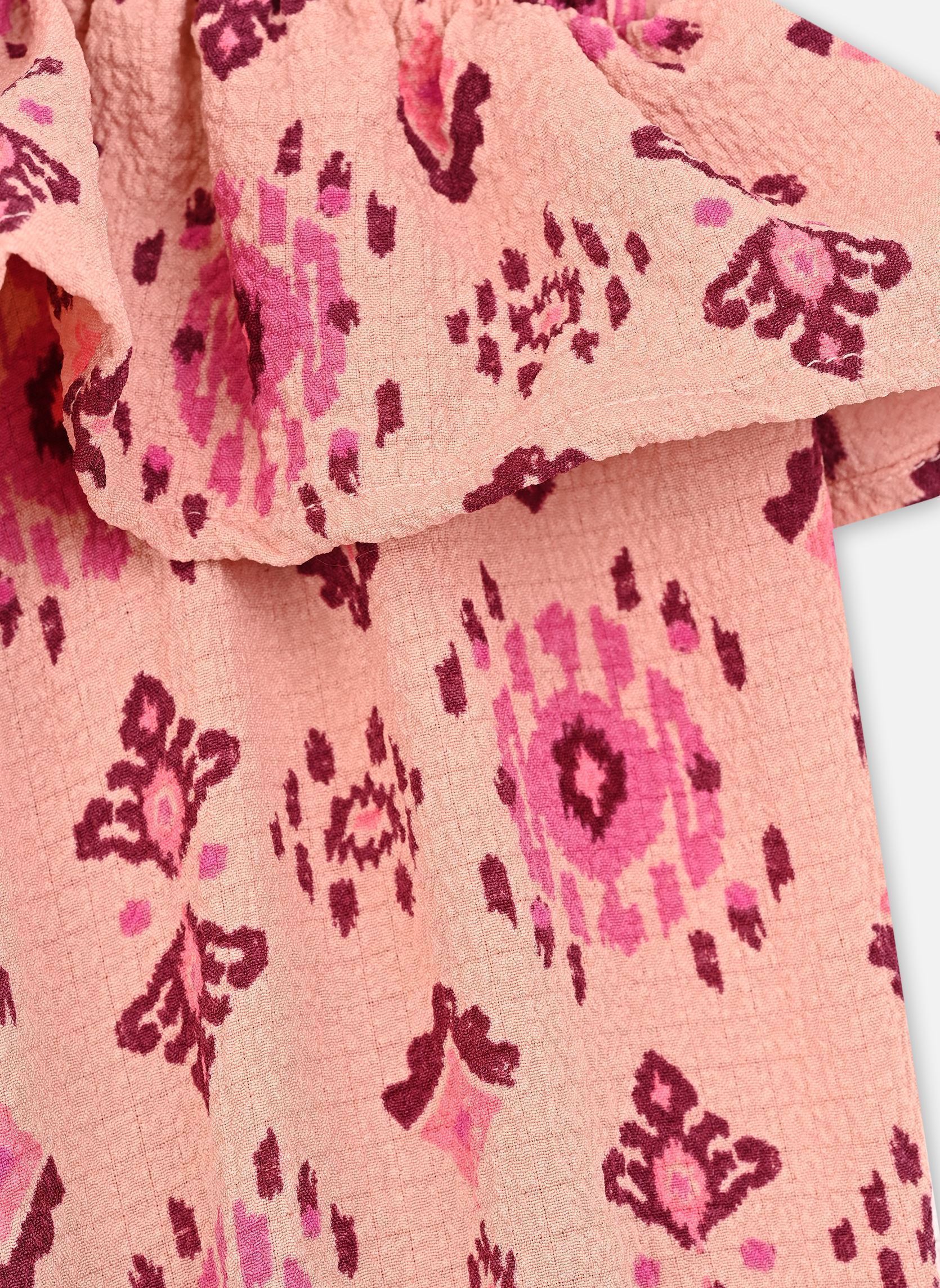 Jumpsuits / Overalls X133032 mädchen rosa IKKS JUNIOR Jumpsuits / Overalls X133032 mädchen rosa 34-AOP ETHNIC