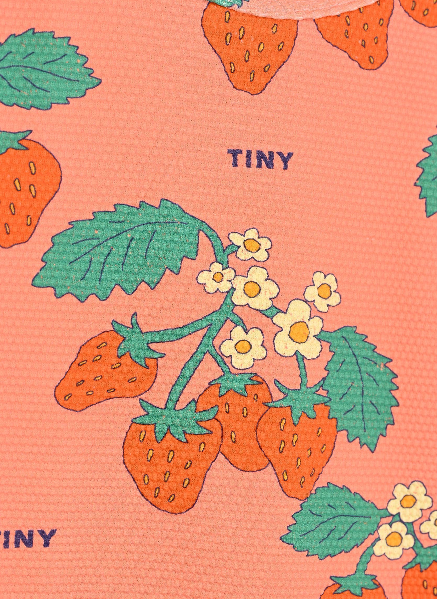 1 pièces Strawberries Swimsuit fille rose Tinycottons 1 pièces Strawberries Swimsuit fille rose Dark Pink