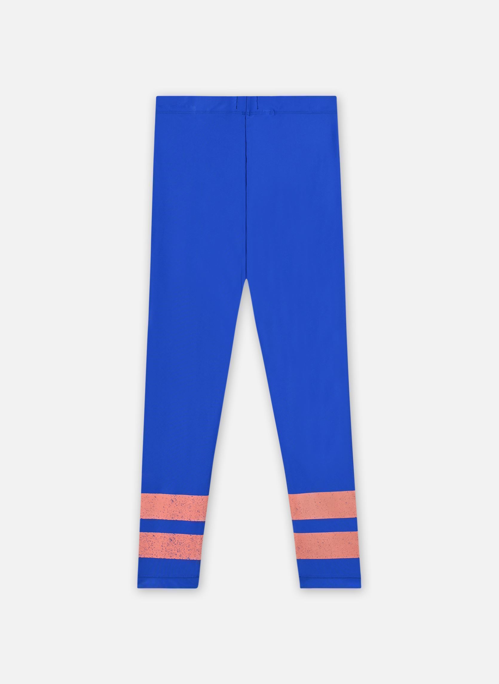 Leggings Stripes Shiny Leggings fille bleu Tinycottons Leggings Stripes Shiny Leggings fille bleu ULTRAMARINE