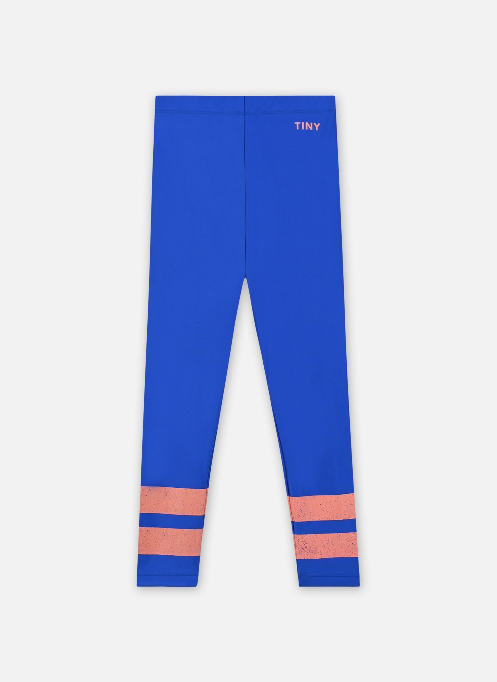 Leggings Stripes Shiny Leggings fille bleu Tinycottons Leggings Stripes Shiny Leggings fille bleu ULTRAMARINE