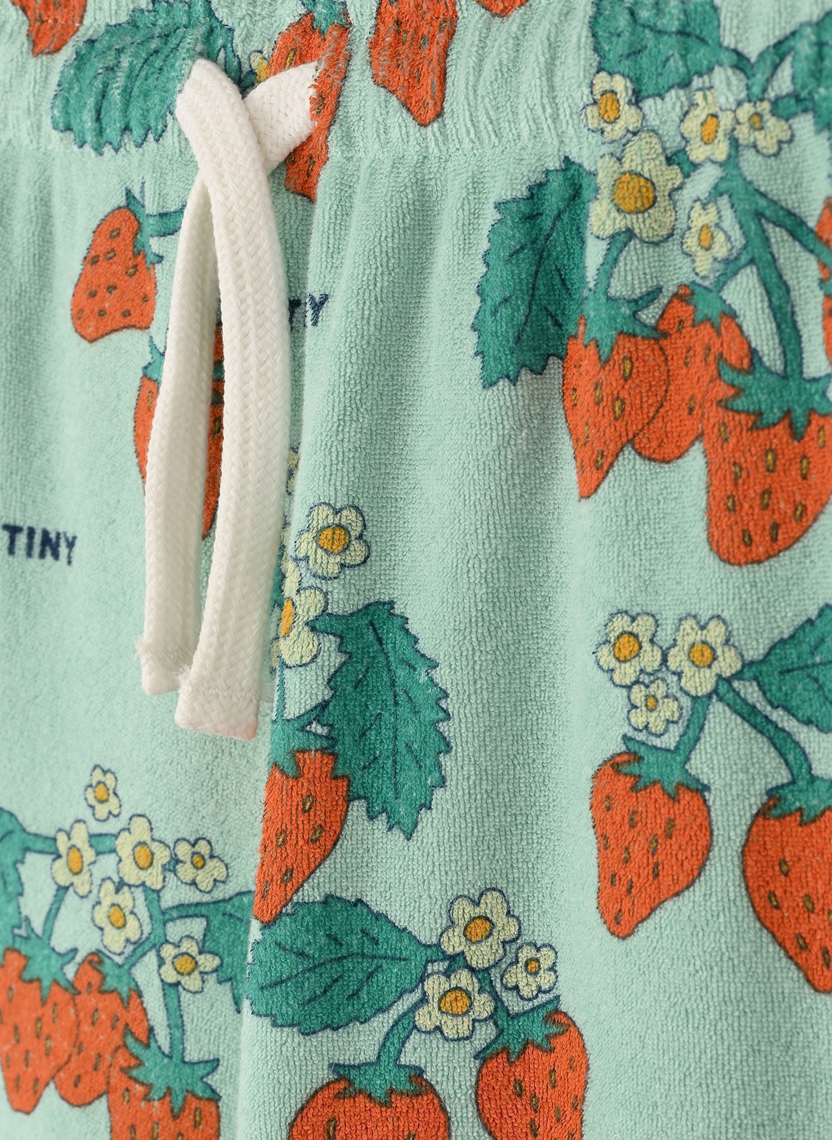 Joggings Strawberries Sweatpant vert Tinycottons Joggings Strawberries Sweatpant vert Washed Emerald