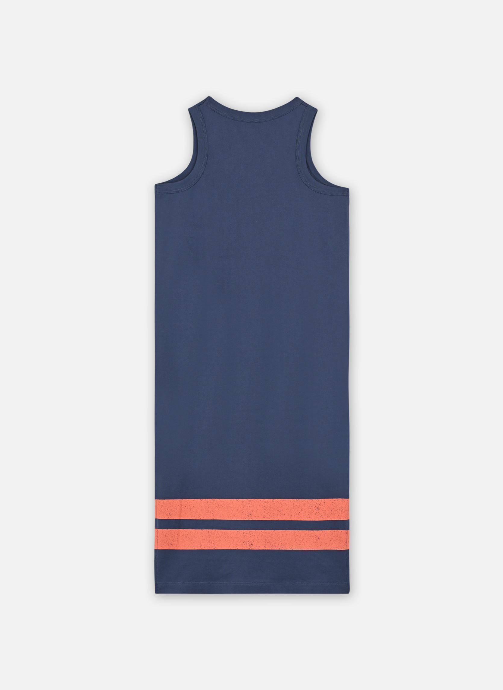 Robes Stripes Sleeveless Dress fille bleu Tinycottons Robes Stripes Sleeveless Dress fille bleu LIGHT NAVY