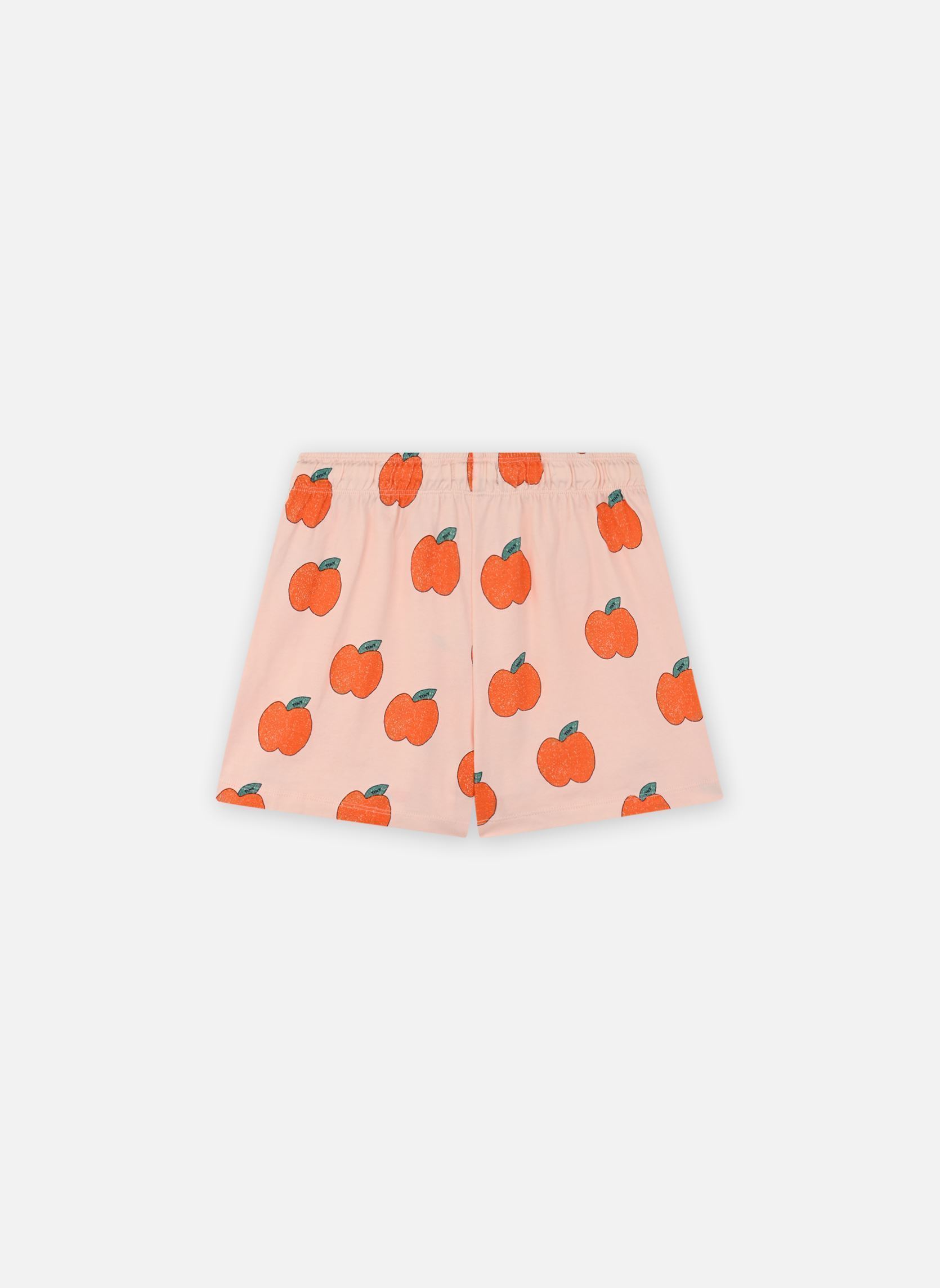 Shorts Apples Short roze Tinycottons Shorts Apples Short roze Pastel Pink