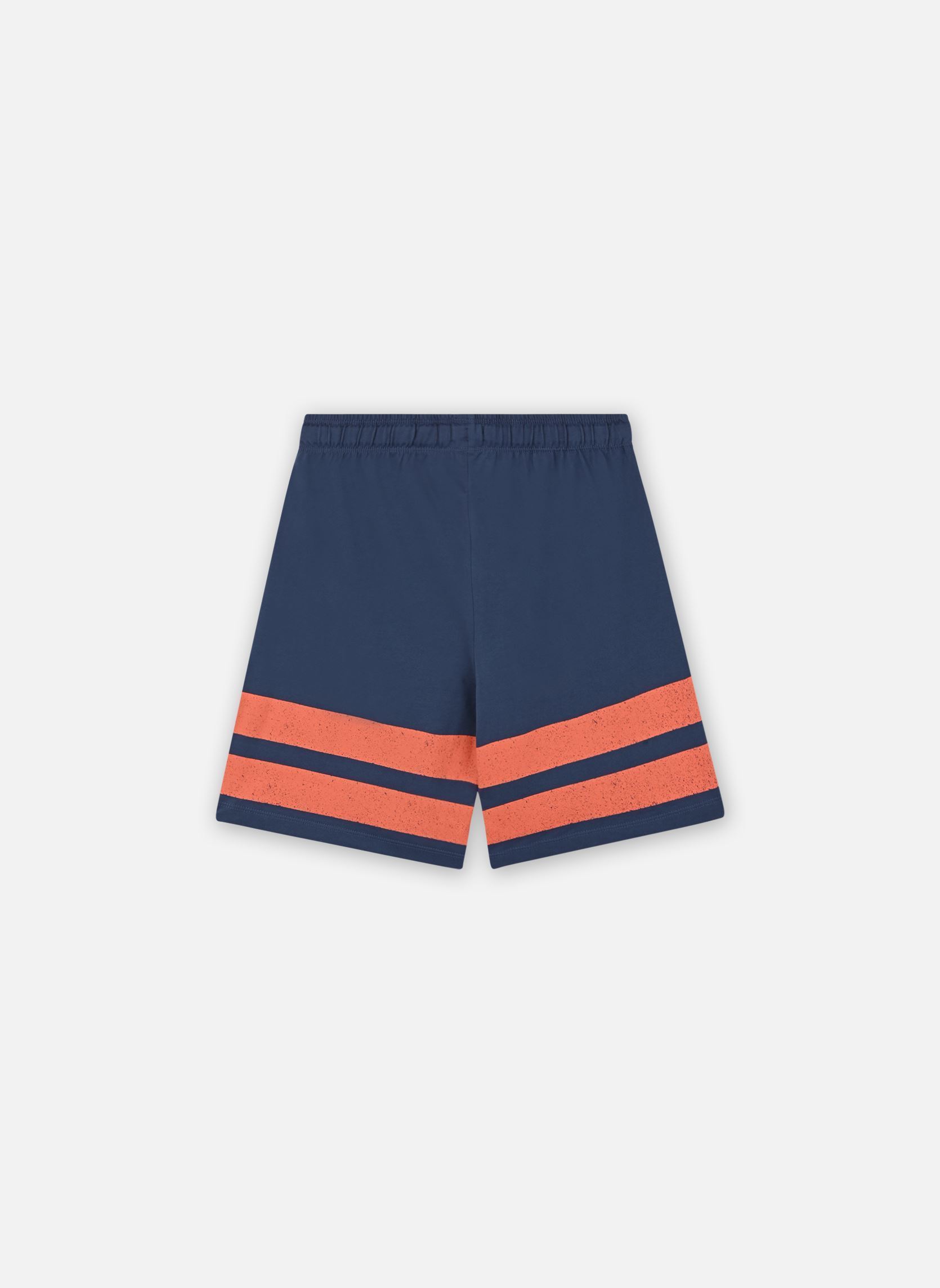 Shorts Stripes Logo Short bleu Tinycottons Shorts Stripes Logo Short bleu LIGHT NAVY