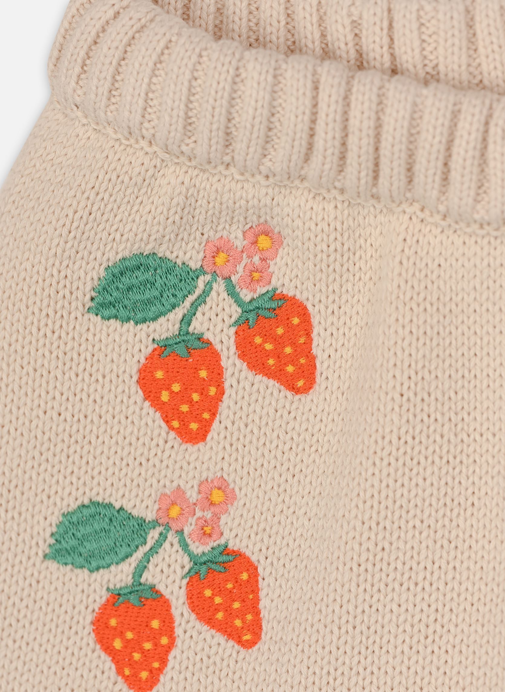 Shorts Strawberries Shorts wit Tinycottons Shorts Strawberries Shorts wit Light Cream