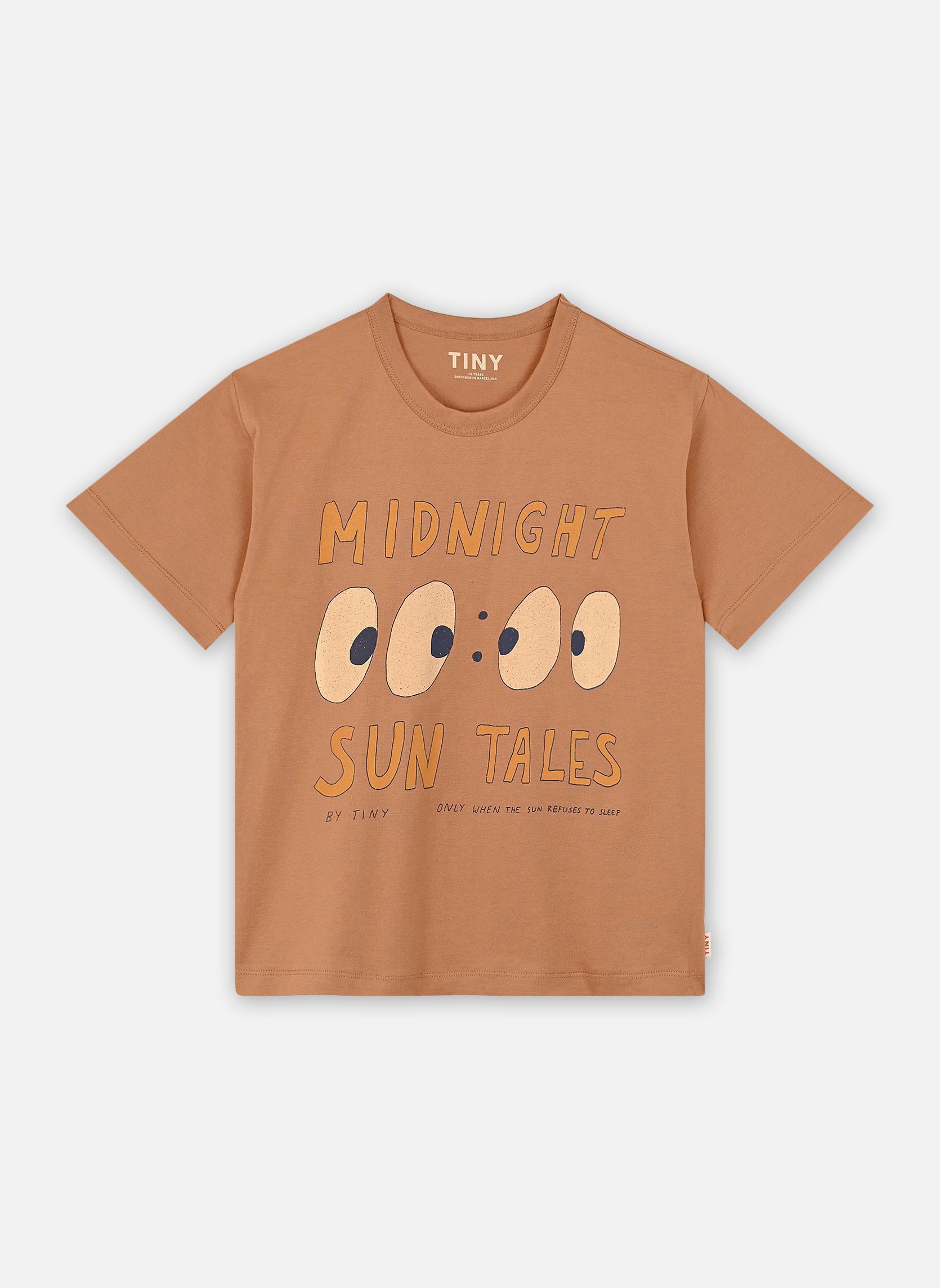 T-shirt a maniche corte Midnight Graphic Tee marrone Tinycottons T-shirt a maniche corte Midnight Graphic Tee marrone BROWN