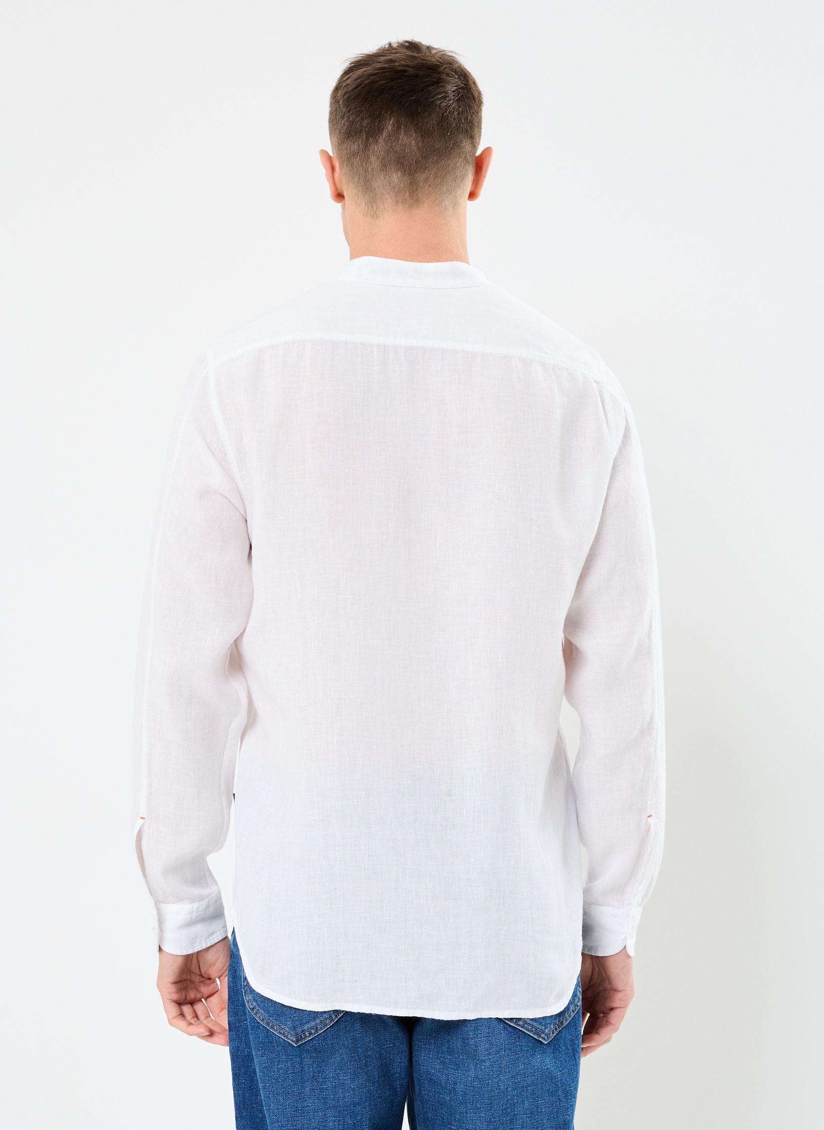 Chemises Race_1_M homme blanc BOSS Chemises Race_1_M homme blanc 100-WHITE