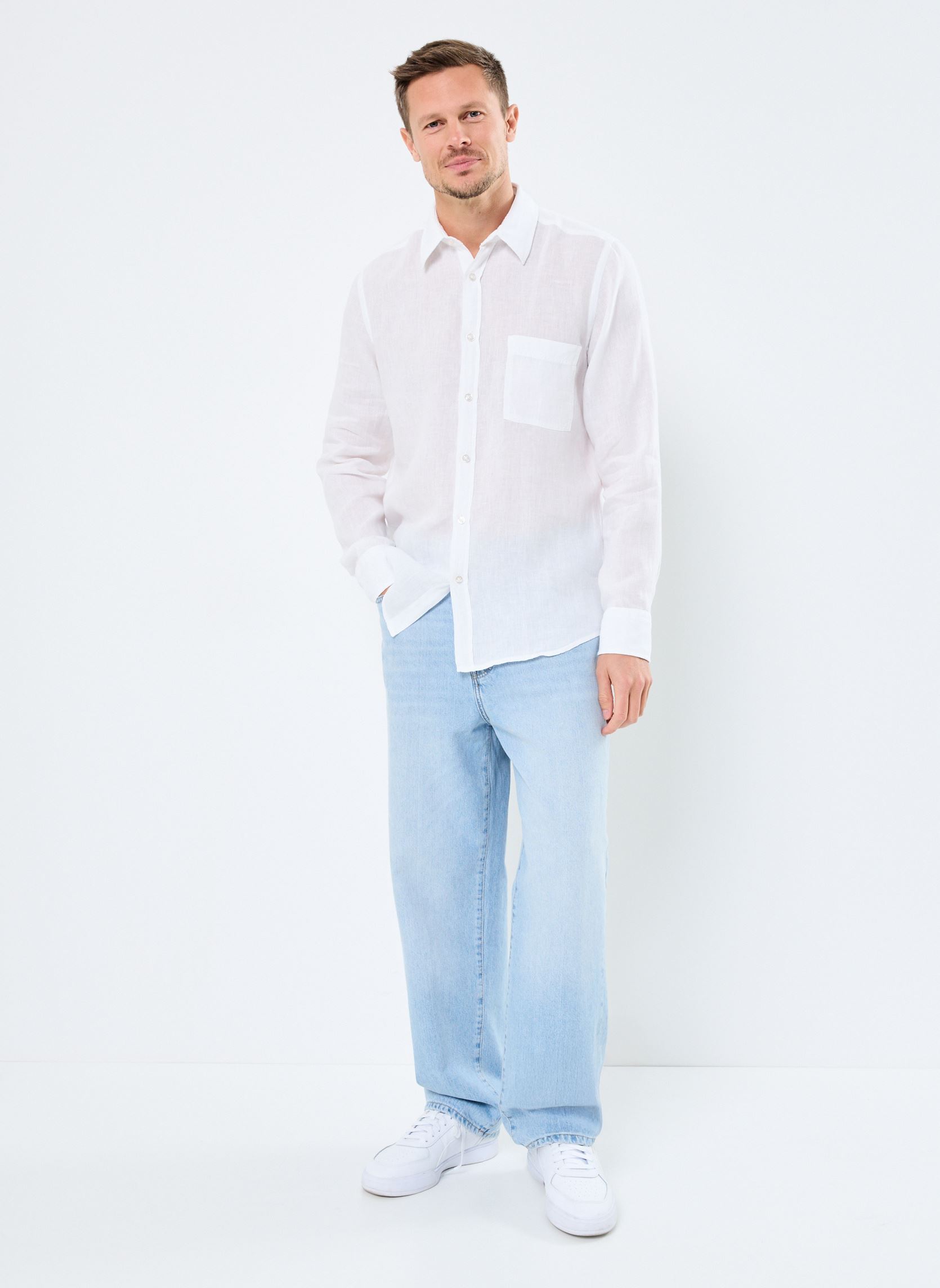 Chemises Relegant_6_M 50537381 homme blanc BOSS Chemises Relegant_6_M 50537381 homme blanc 100-WHITE