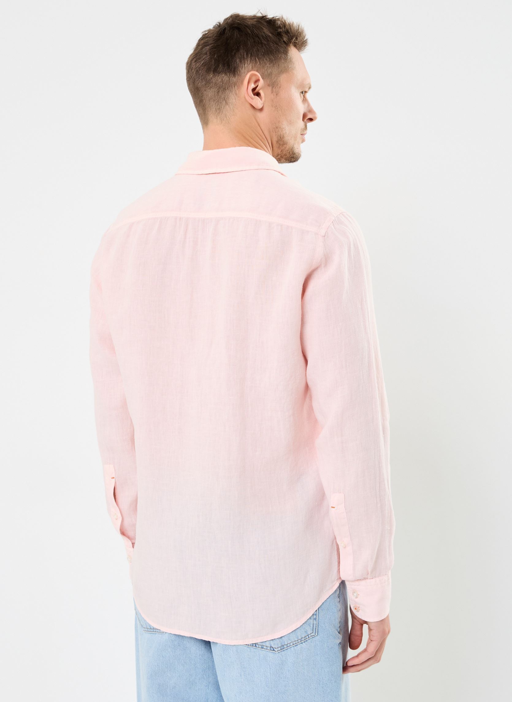 Hemden Relegant_6_M 50537381 heren roze BOSS Hemden Relegant_6_M 50537381 heren roze 682-LIGHT/PASTEL PINK
