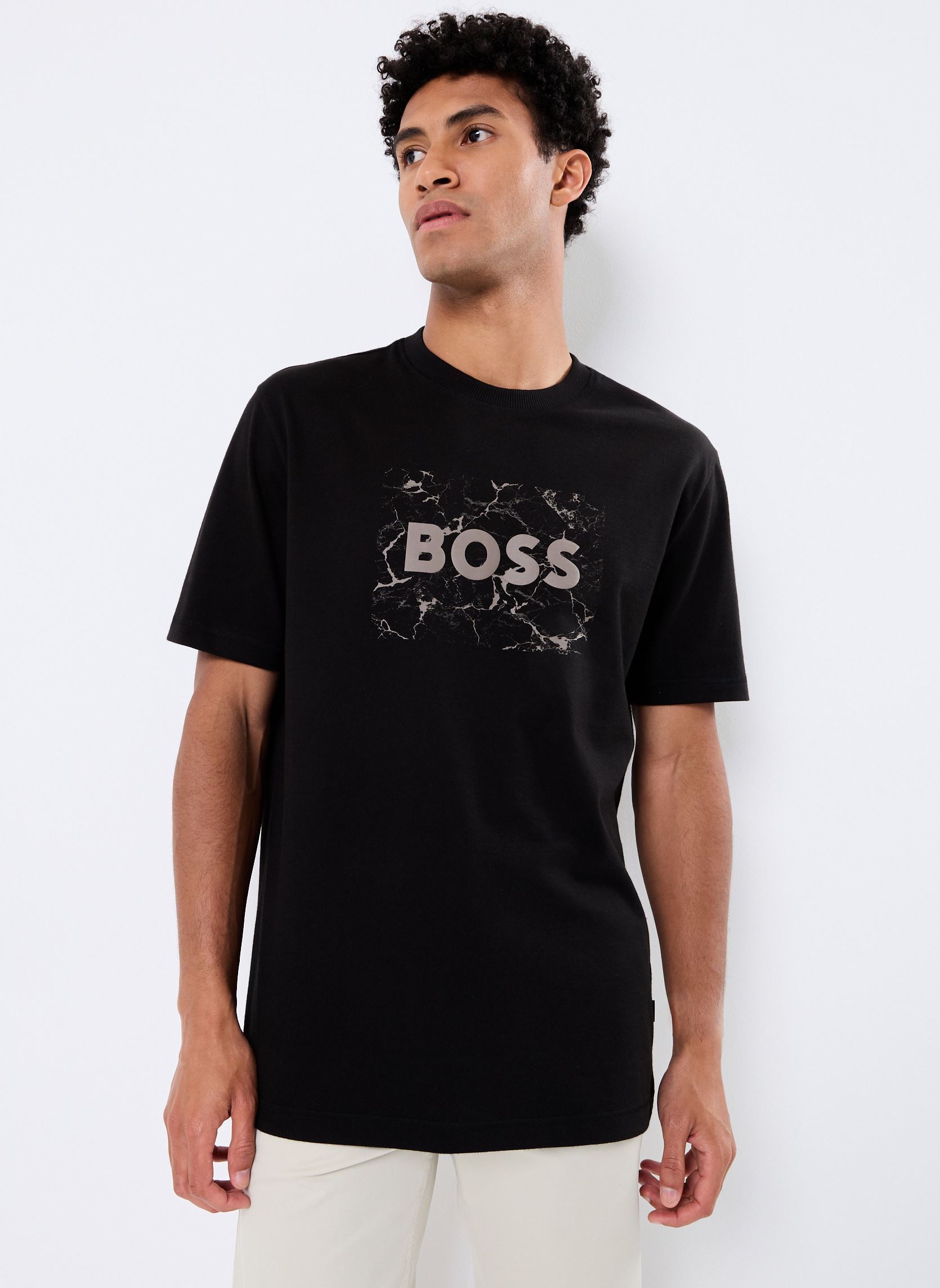 BOSS: T-shirt uomo - Bianco | Polo Boss 50469102 online su