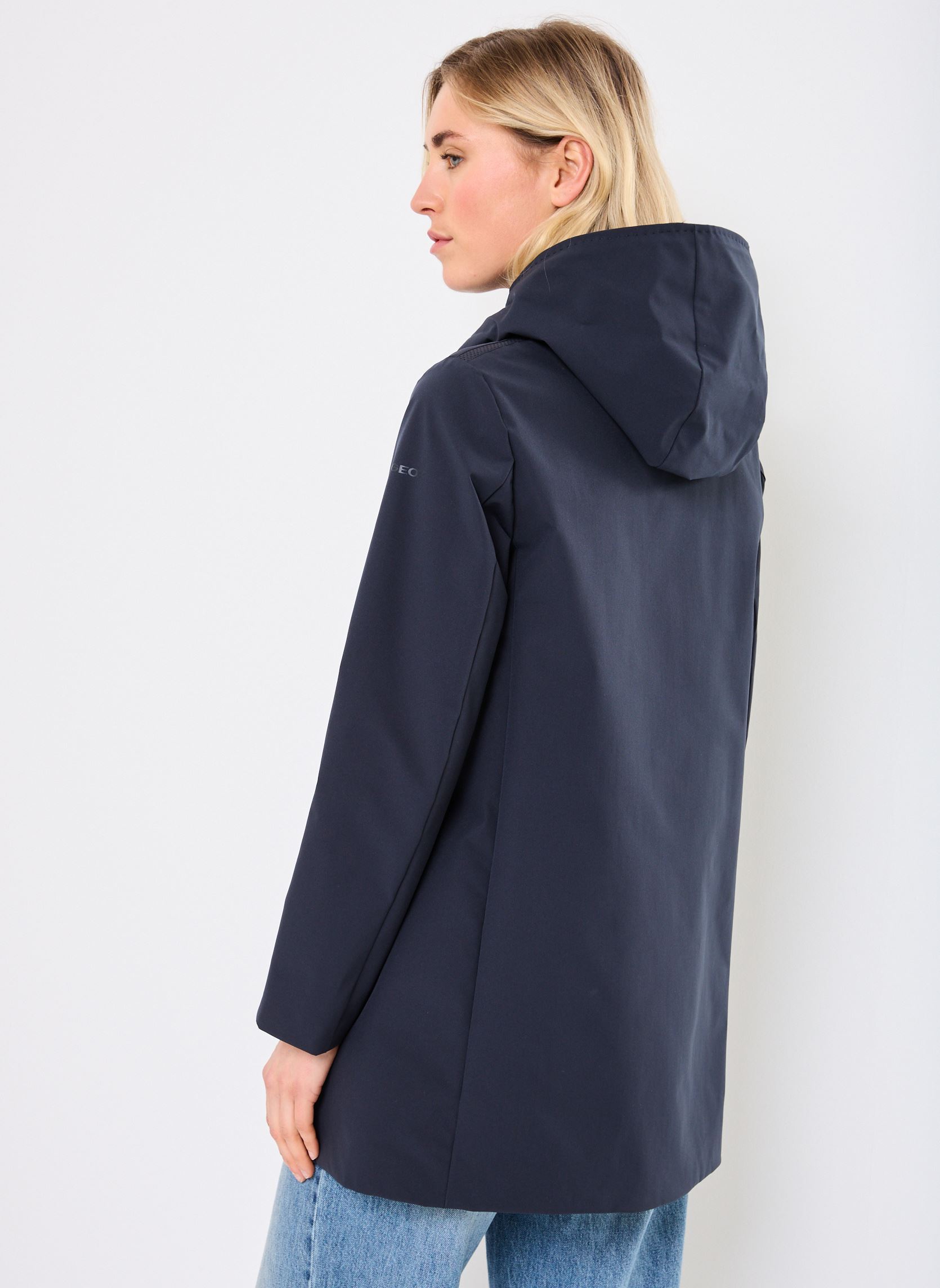 Manteaux W FLORETIA femme bleu Geox Manteaux W FLORETIA femme bleu SKY CAPTAIN