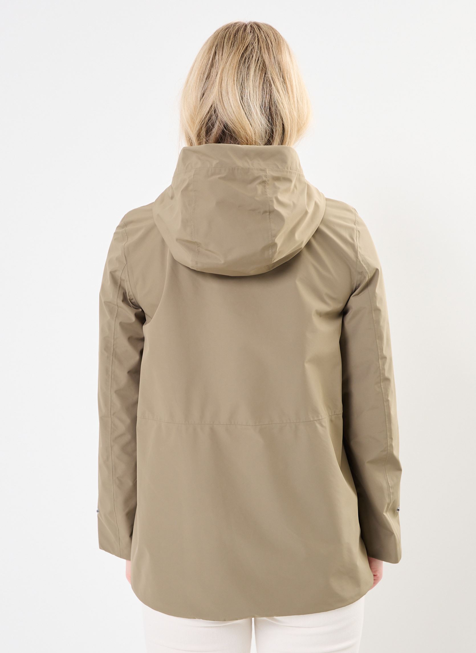Manteaux W HOARA femme vert Geox Manteaux W HOARA femme vert KALAMATA