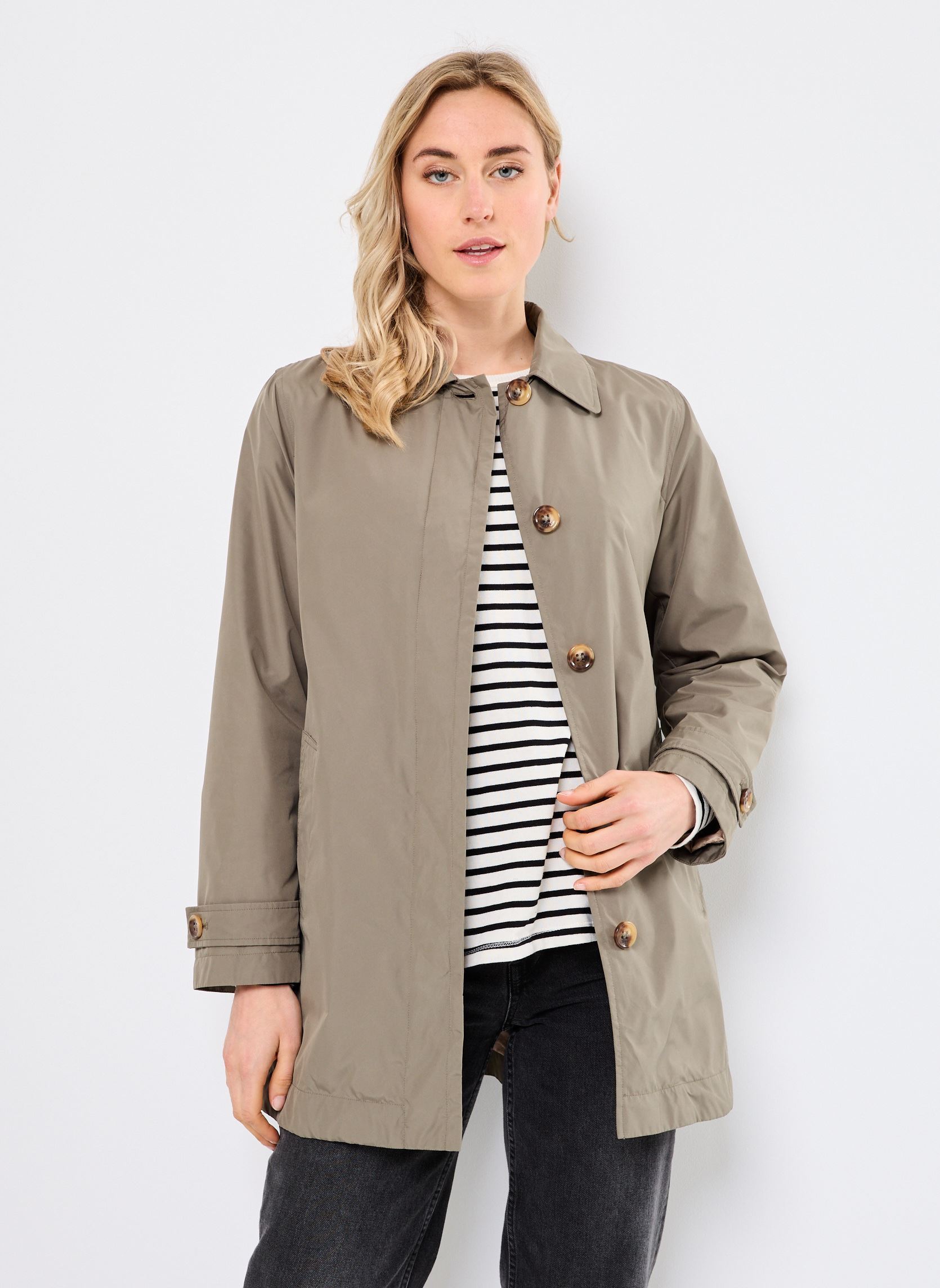Mäntel W SOLEIL damen grün Geox Mäntel W SOLEIL damen grün KALAMATA