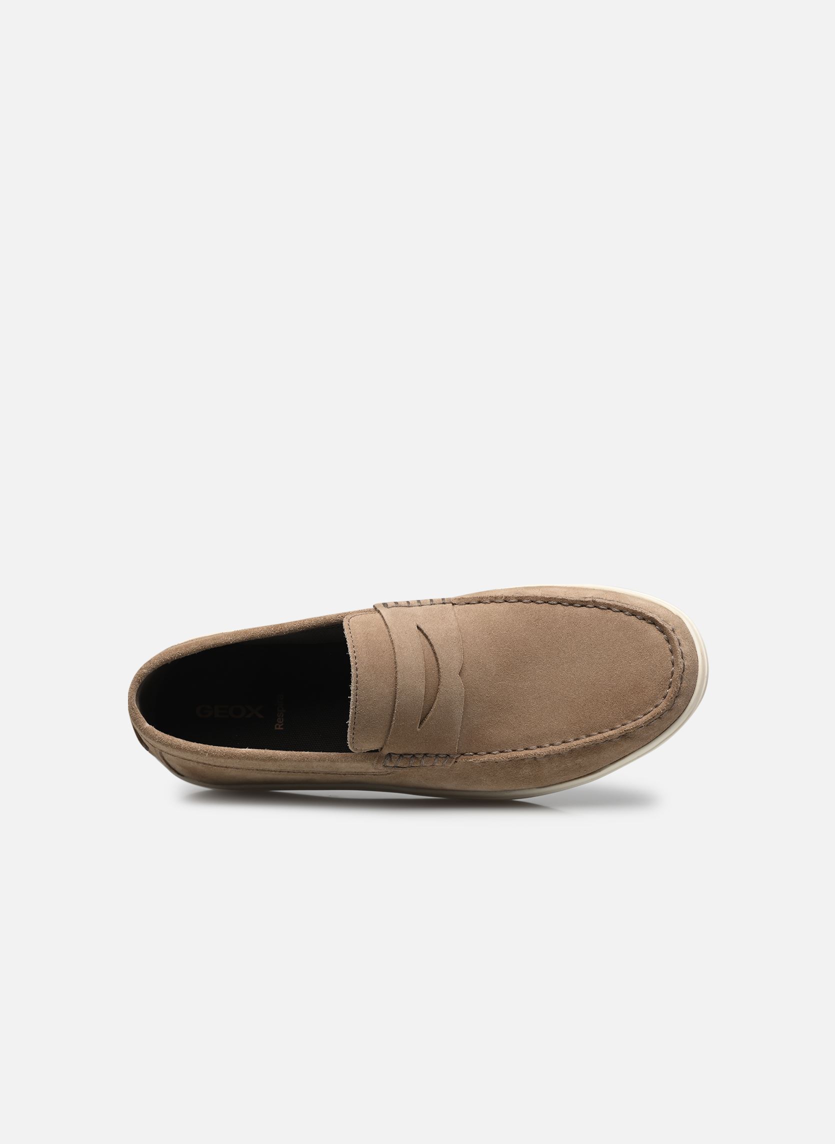 Mocassins U AVOLA homme beige Geox Mocassins U AVOLA homme beige Sand