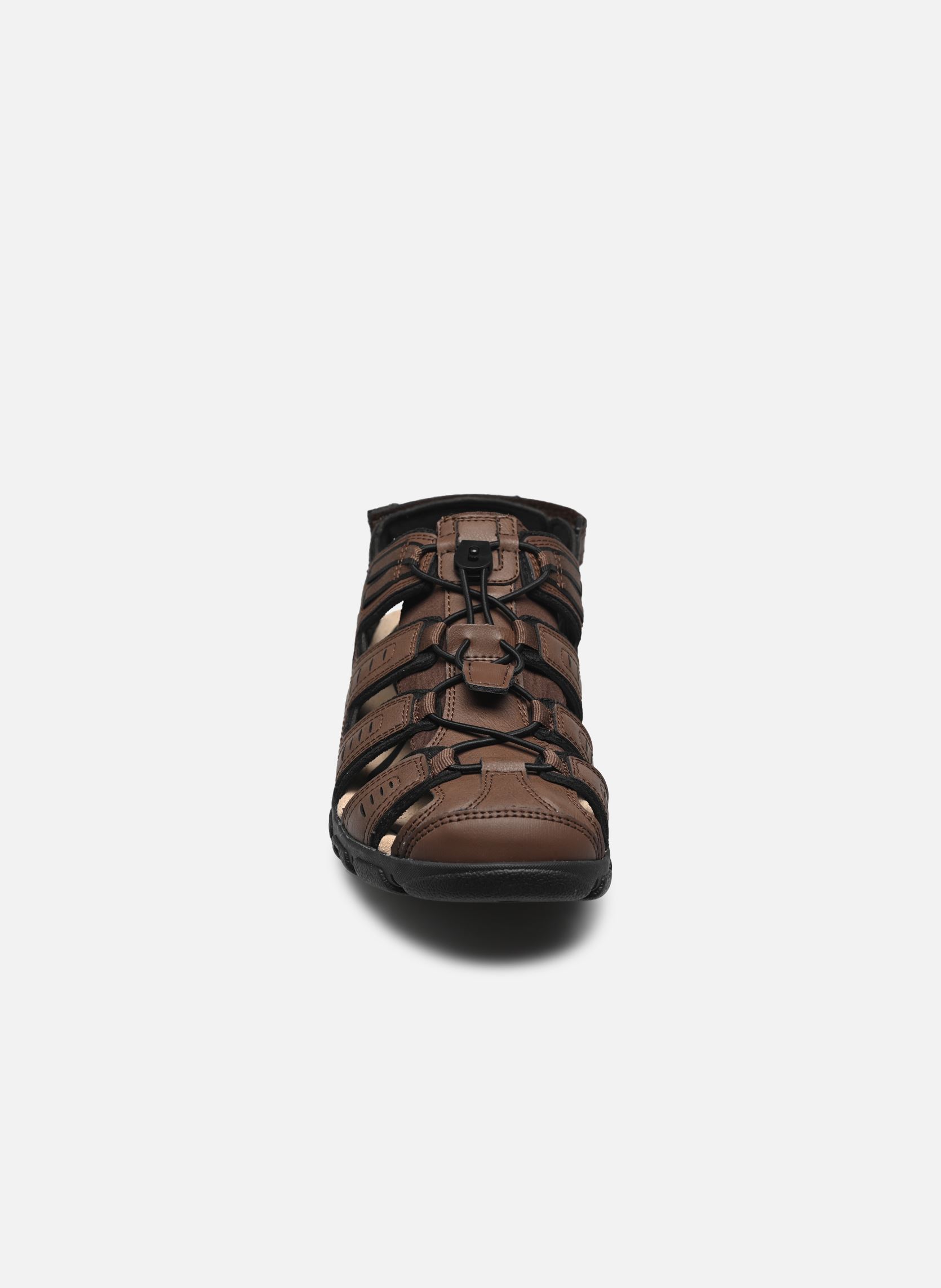 Sandali e ciabattine UOMO SANDALE STRADA BR uomo marrone Geox Sandali e ciabattine UOMO SANDALE STRADA BR uomo marrone Brown