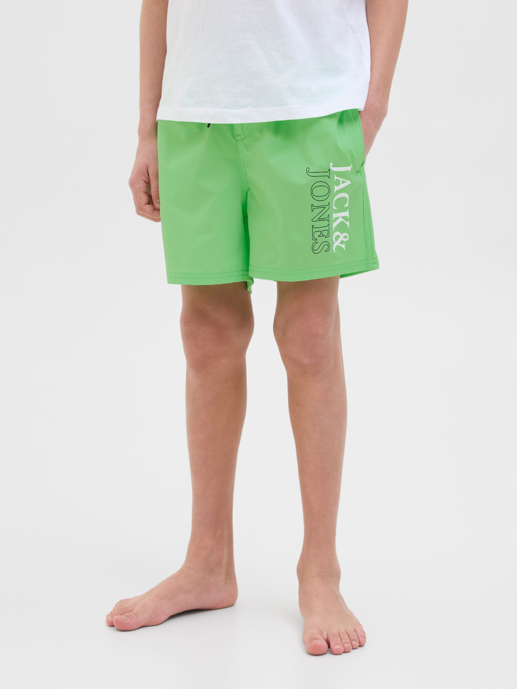 Vêtements Jack & Jones Jpstmaui Jjswim Double Logo Akm Sn Jnr 12273841 pour Accessoires - vue 2