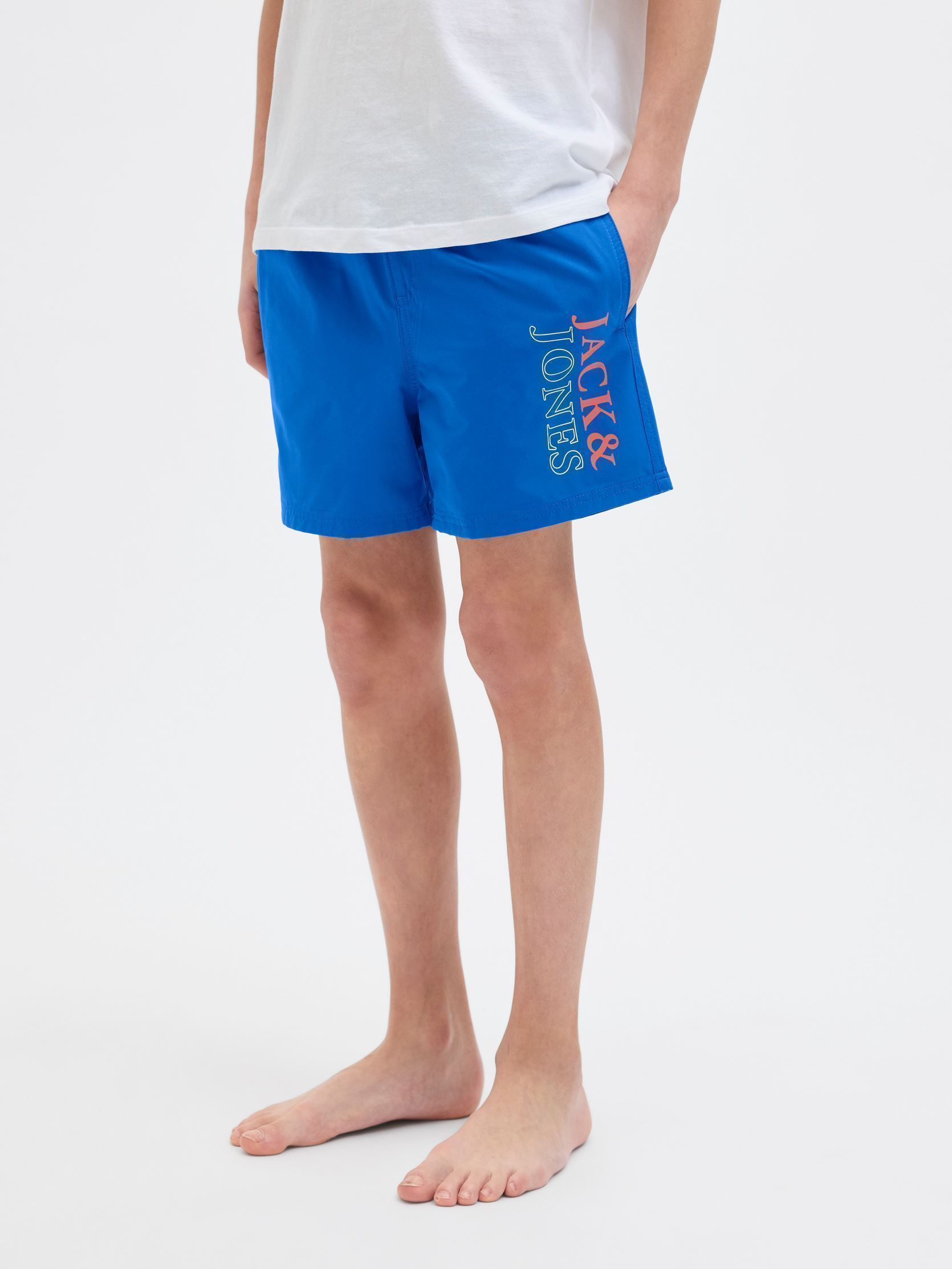 Vêtements Jack & Jones Jpstmaui Jjswim Double Logo Akm Sn Jnr 12273841 pour Accessoires