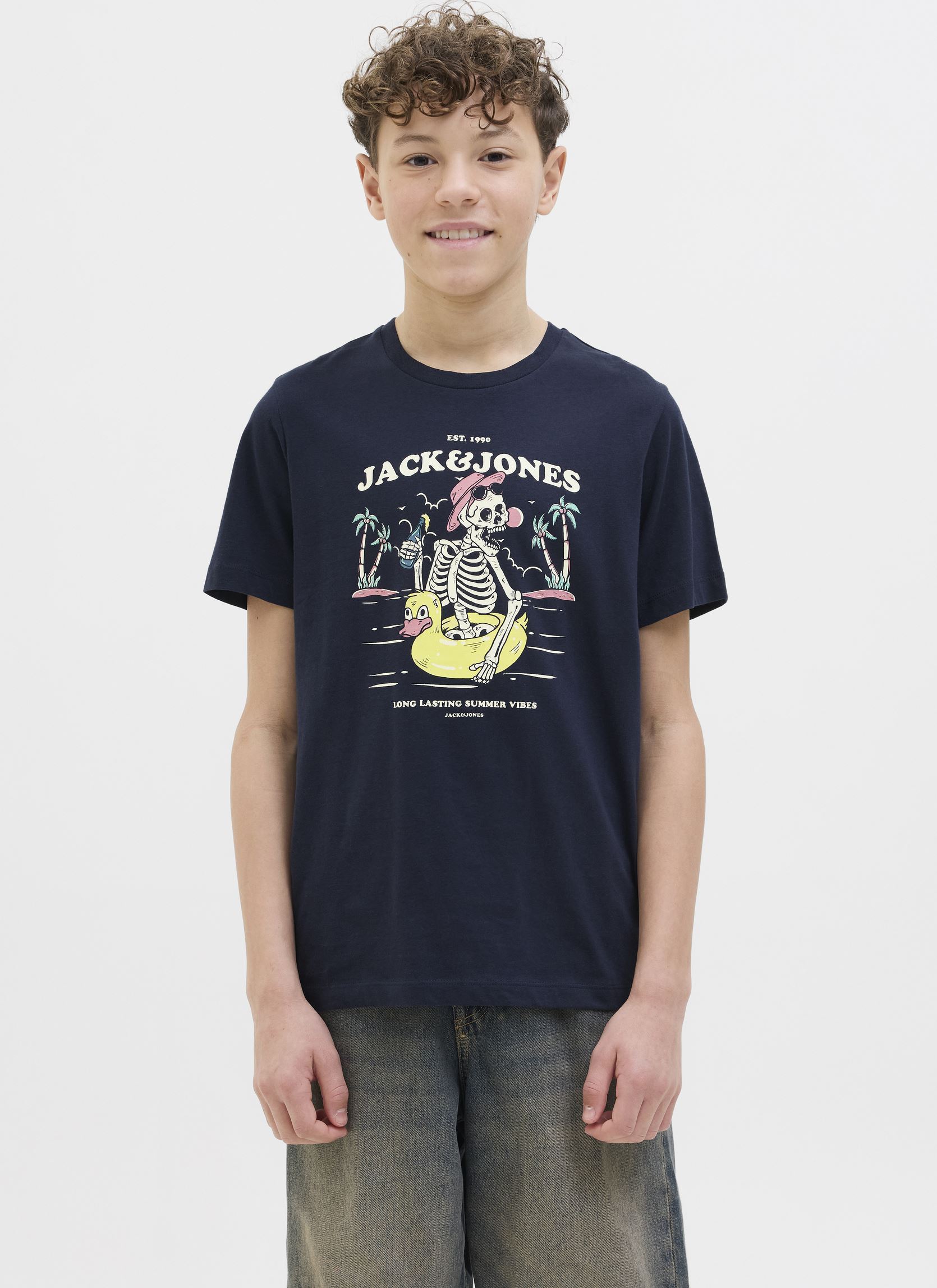 T shirt enfant Jack & Jones 12269825 SYC - vue 4