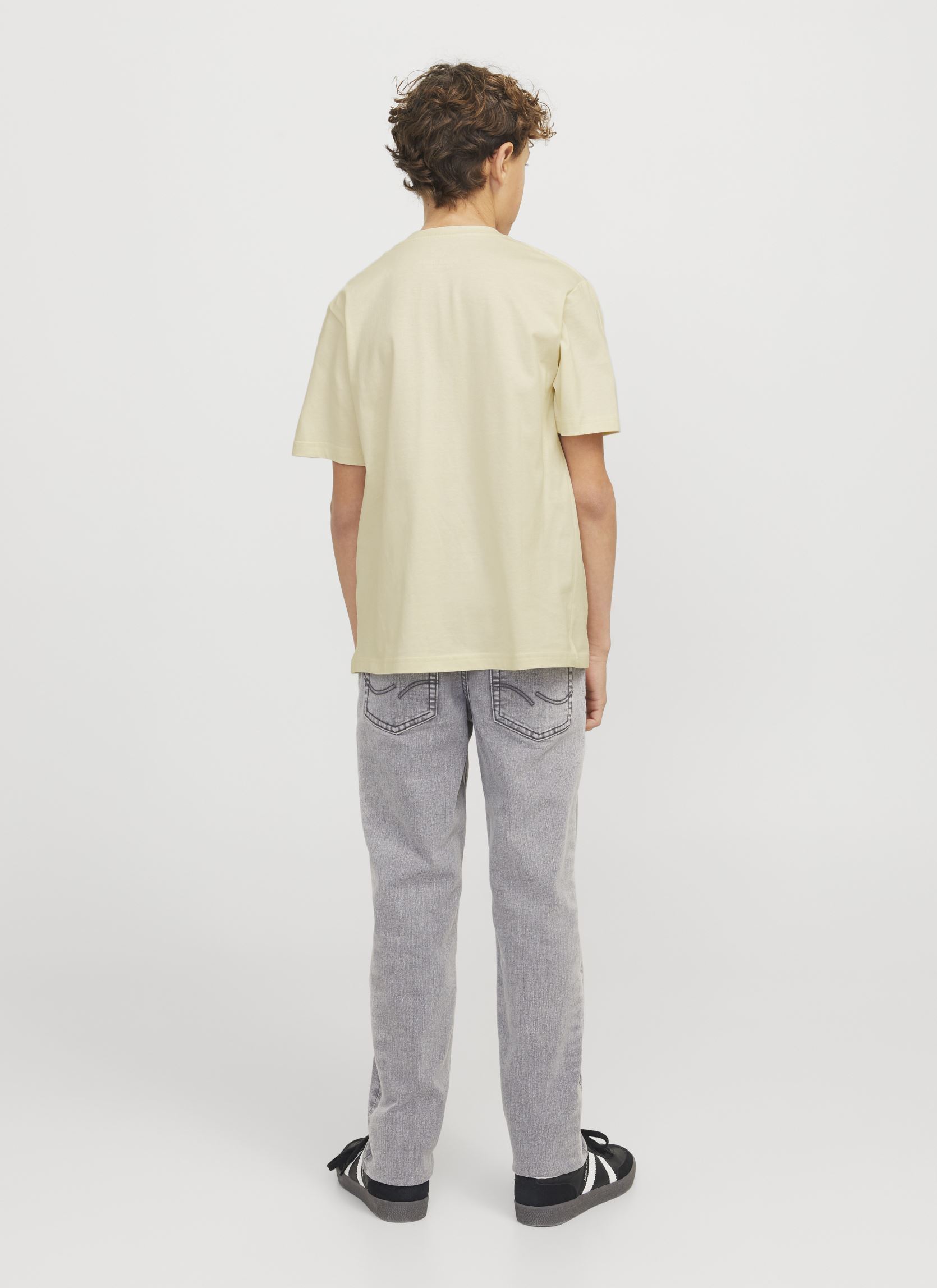 Tee-shirts manches courtes Joranatomy Skull Tee Ss Crew Neck Sn Jnr garçon blanc Jack & Jones Tee-shirts manches courtes Joranatomy Skull Tee Ss Crew Neck Sn Jnr garçon blanc ANTIQUE WHITE