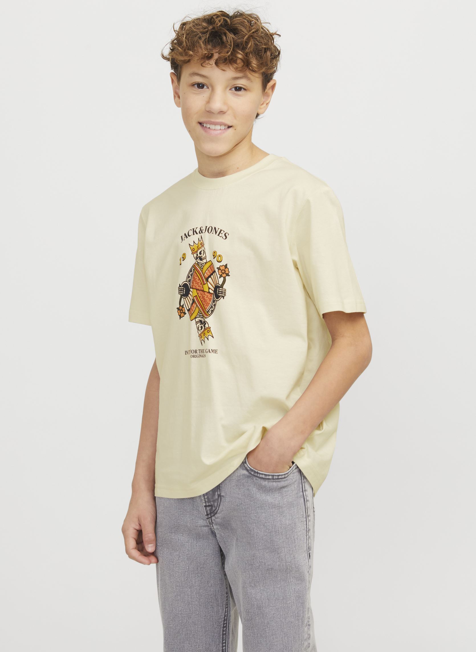 T shirt enfant Jack & Jones 178149VTPE25 - vue 2