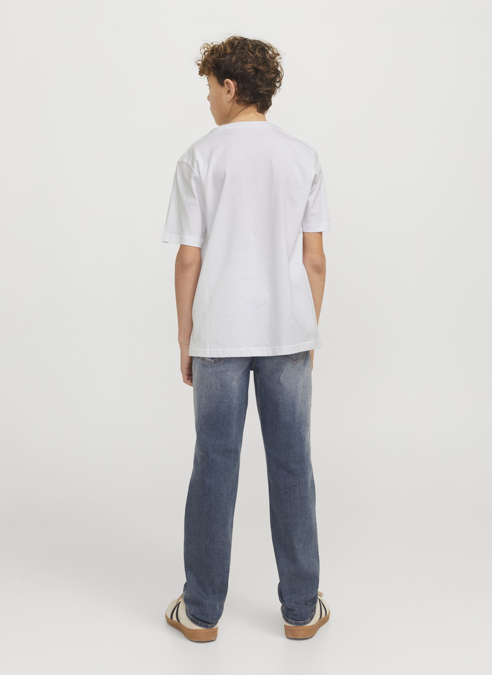 Tee-shirts manches courtes Joranatomy Skull Tee Ss Crew Neck Sn Jnr garçon blanc Jack & Jones Tee-shirts manches courtes Joranatomy Skull Tee Ss Crew Neck Sn Jnr garçon blanc BRIGHT WHITE