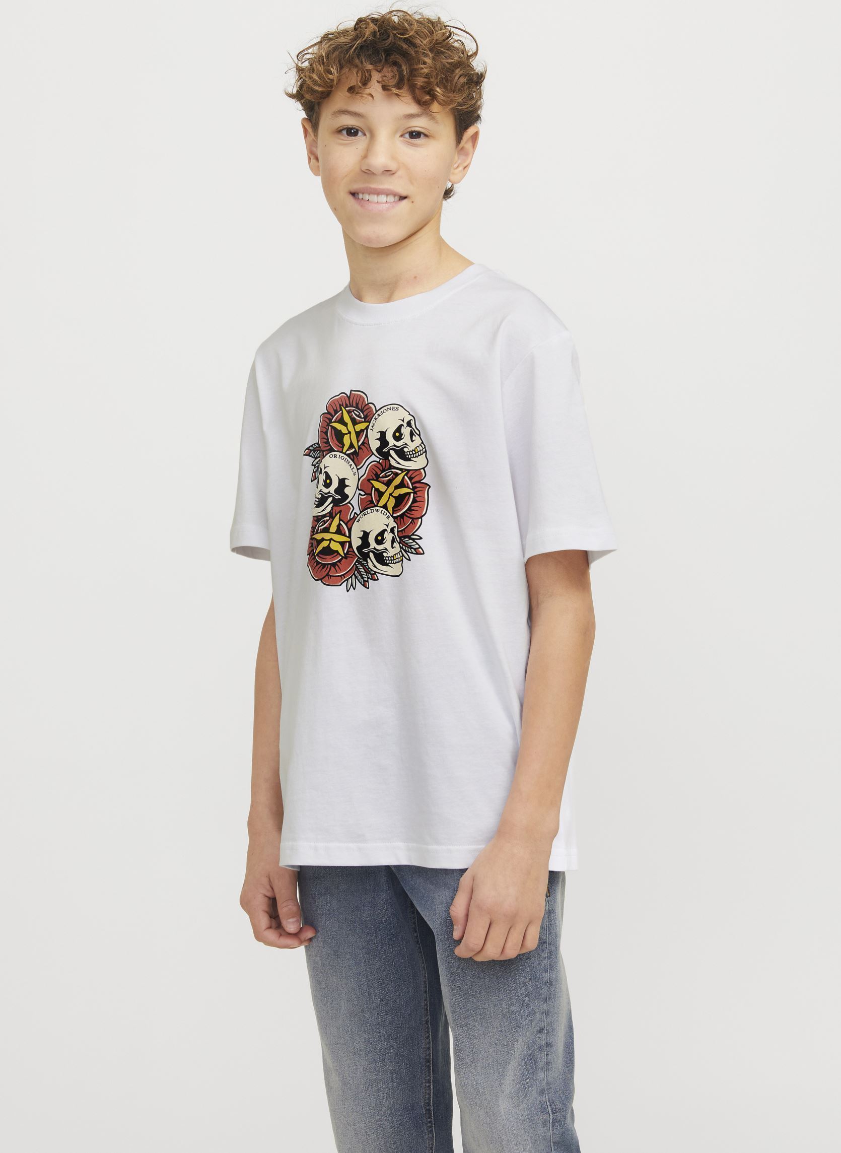 T shirt enfant Jack & Jones 178149VTPE25