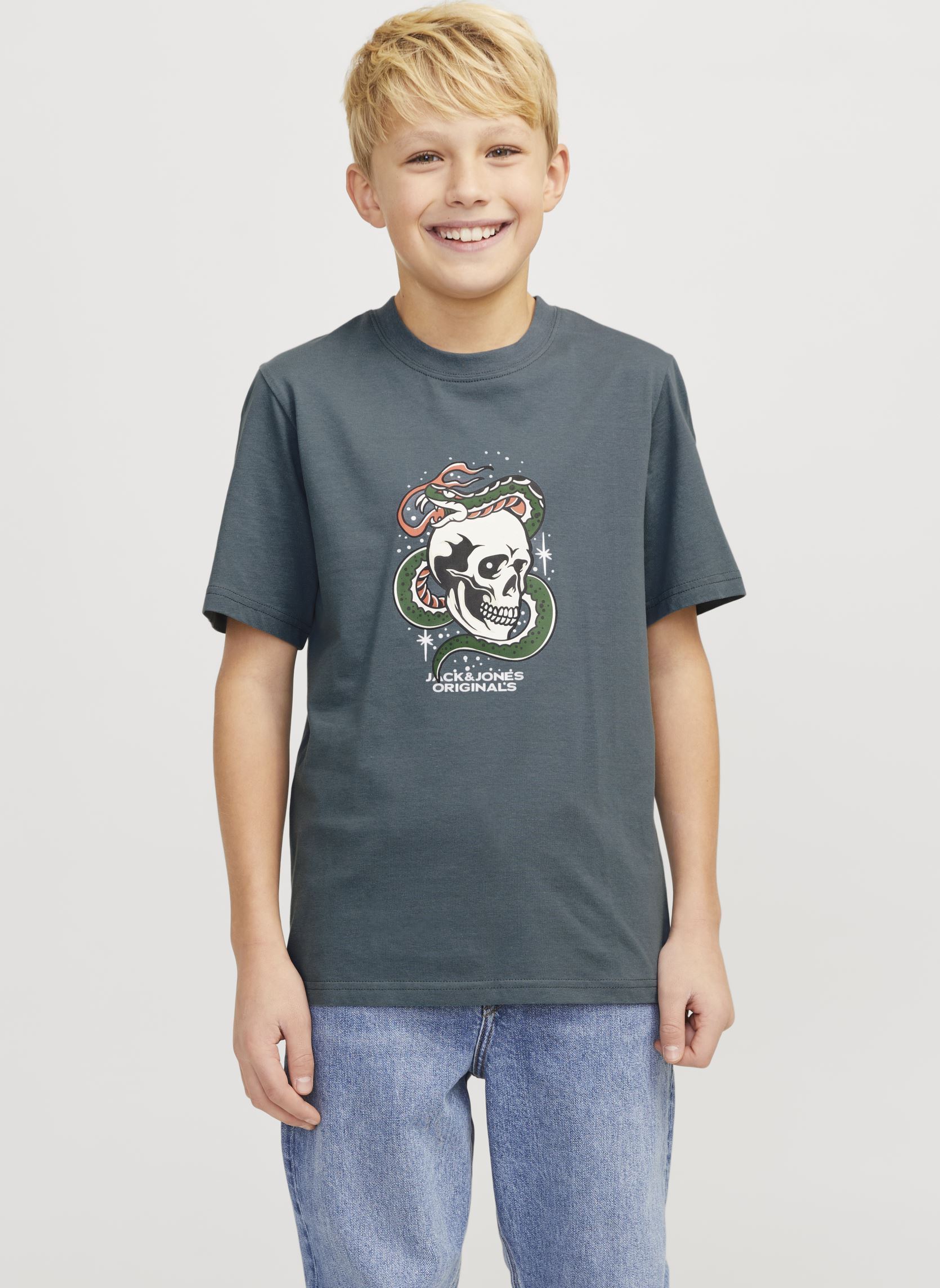 T shirt enfant Jack & Jones 178149VTPE25 - vue 3