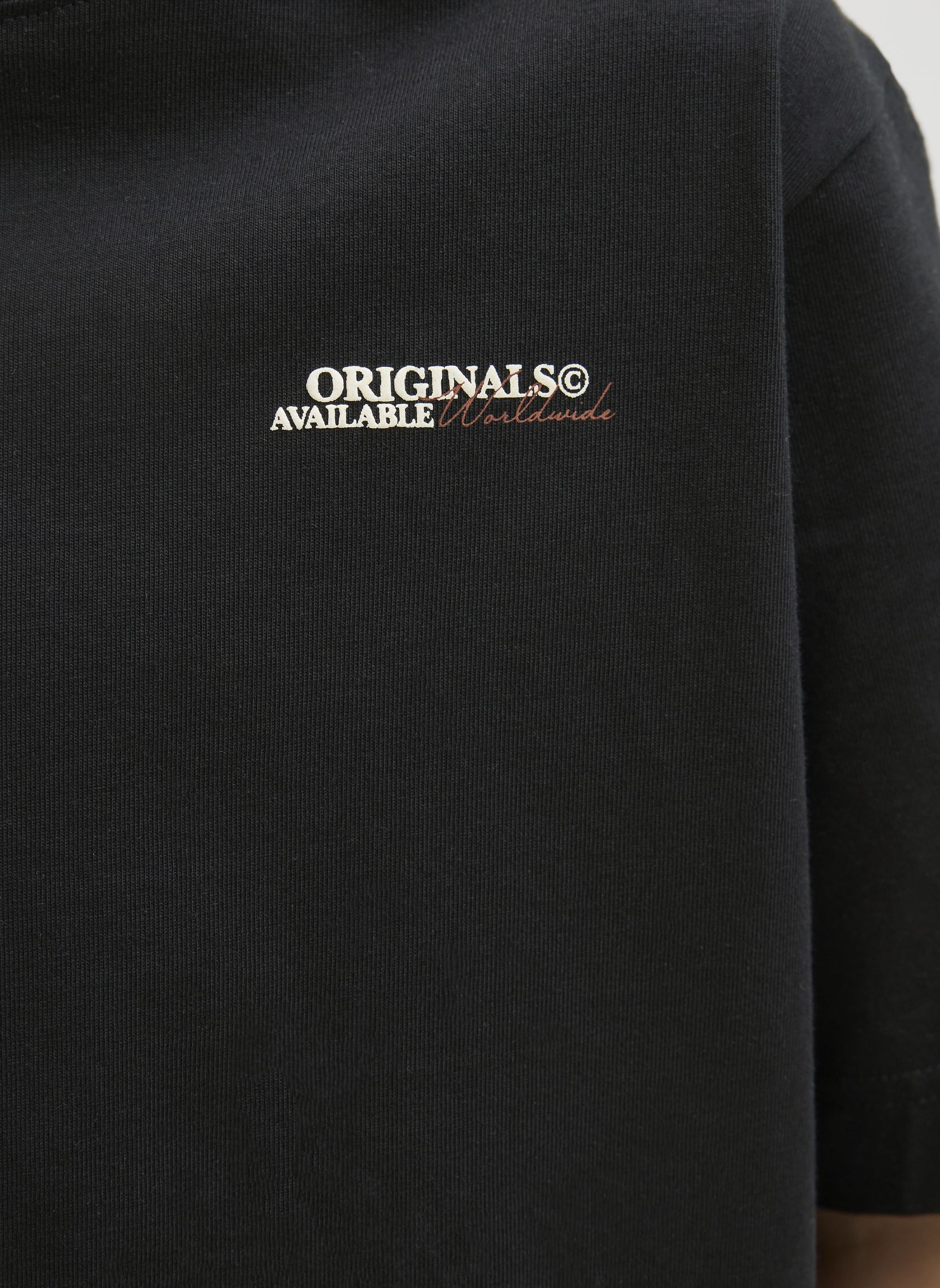 Tee-shirts manches courtes Jorislington Type Tee Ss Crew N. Sn Jnr garçon noir Jack & Jones Tee-shirts manches courtes Jorislington Type Tee Ss Crew N. Sn Jnr garçon noir BLACK