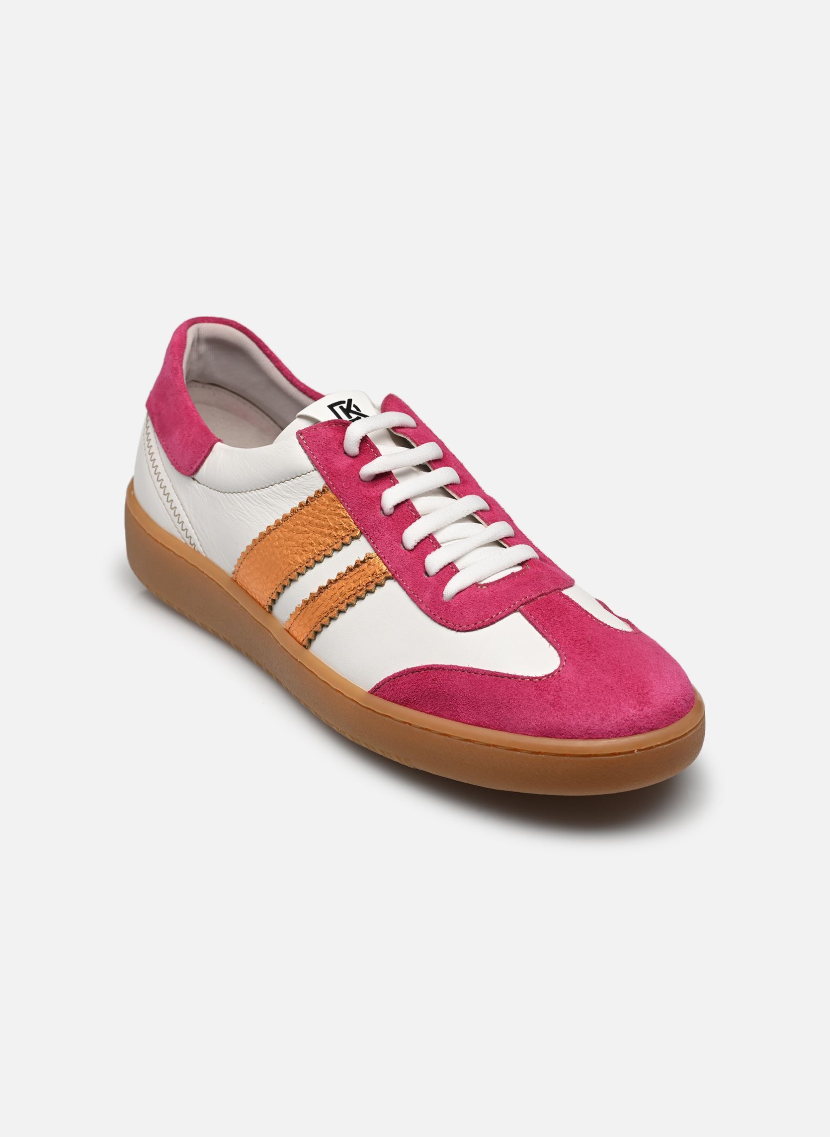 Niedrige Sneaker LYNN D9477 damen mehrfarbig Dorking Niedrige Sneaker LYNN D9477 damen mehrfarbig CALF PORCELANA C-2 PORCEL C-2