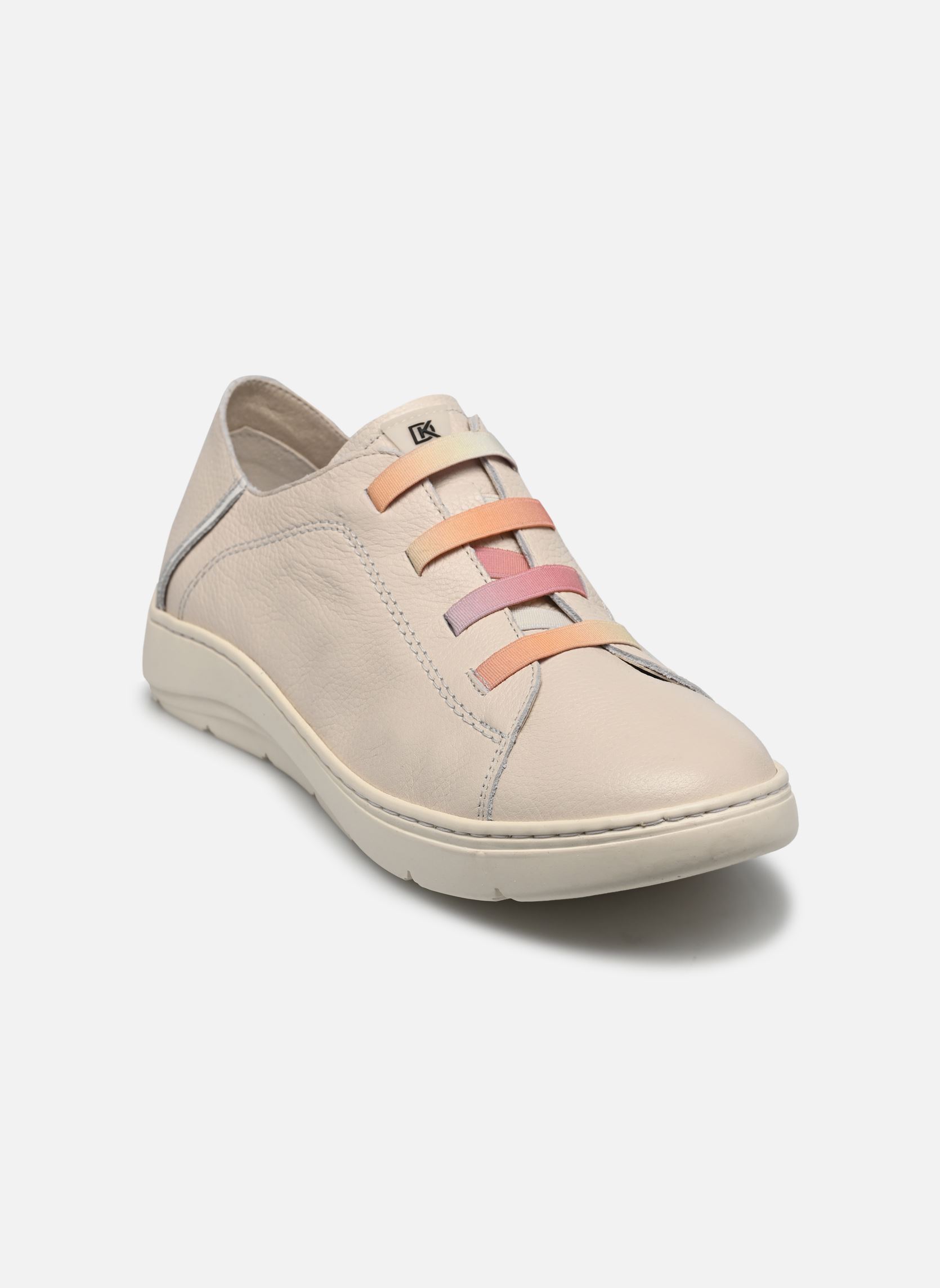 Niedrige Sneaker YET D9499 damen weiß Dorking Niedrige Sneaker YET D9499 damen weiß INDIOS+SUGAR RAW + BLANCO