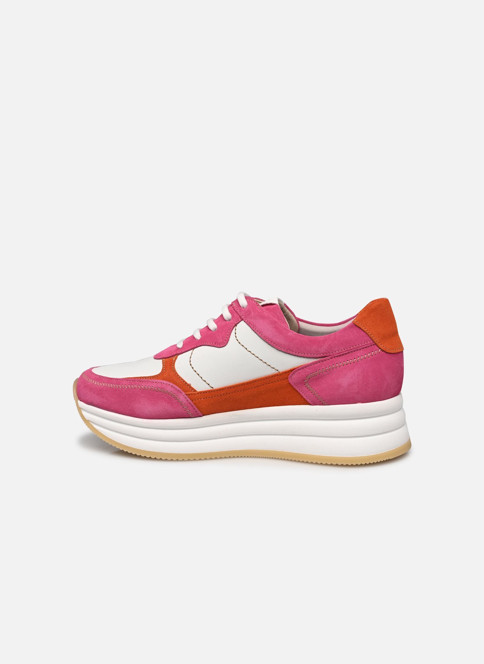 Baskets compensées DRAZ D9436 femme rose Dorking Baskets compensées DRAZ D9436 femme rose CALF DRAZ C-3 FUCSIA C-3