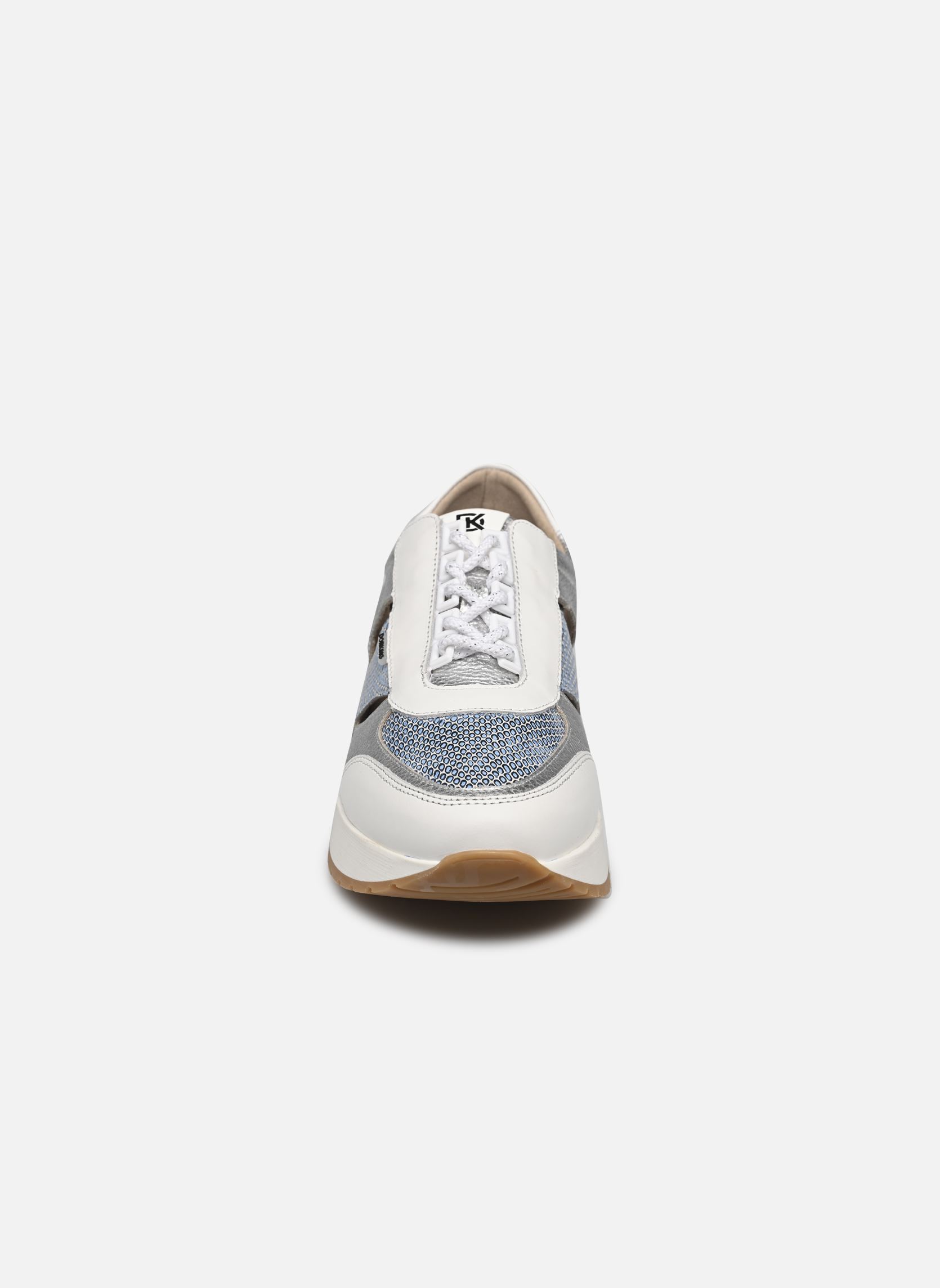 Baskets basses SPLIT D9475 femme blanc Dorking Baskets basses SPLIT D9475 femme blanc SUGAR+ALUMIN+SAND BLANCO + PLA