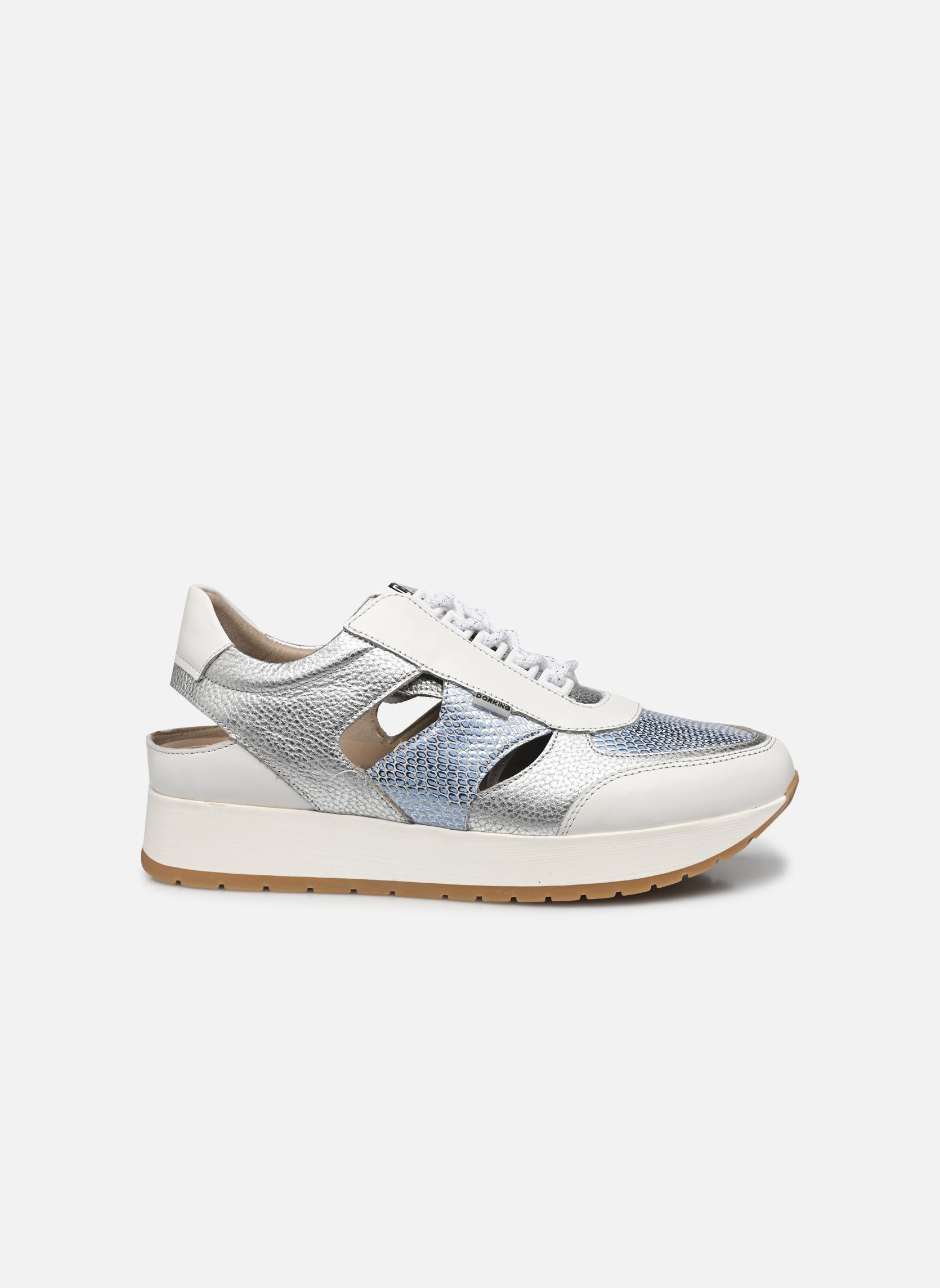 Baskets basses SPLIT D9475 femme blanc Dorking Baskets basses SPLIT D9475 femme blanc SUGAR+ALUMIN+SAND BLANCO + PLA