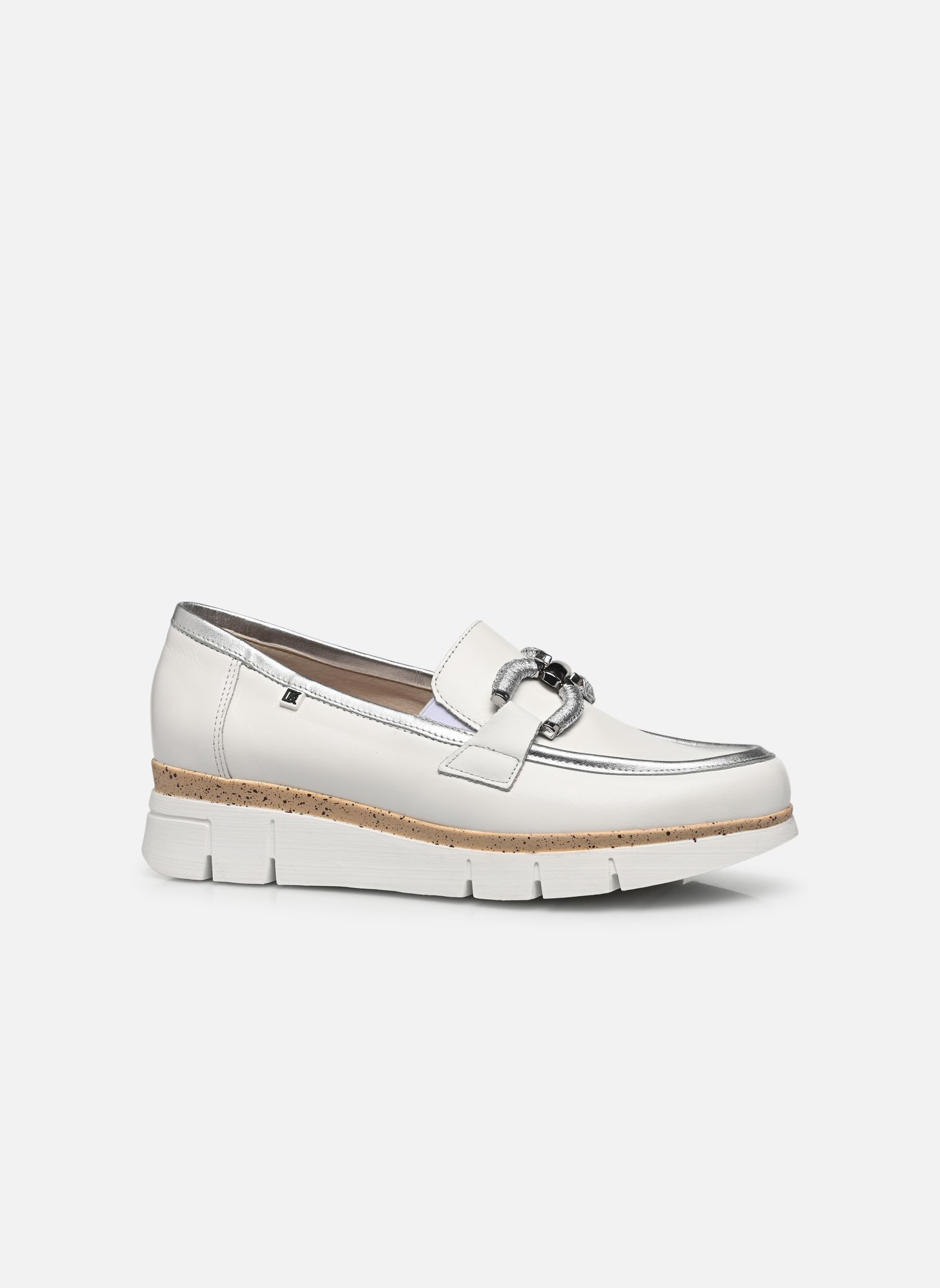 Loafer INDIA D9298 damen weiß Dorking Loafer INDIA D9298 damen weiß SUGAR+LAMINADO BLANCO + SUGAR