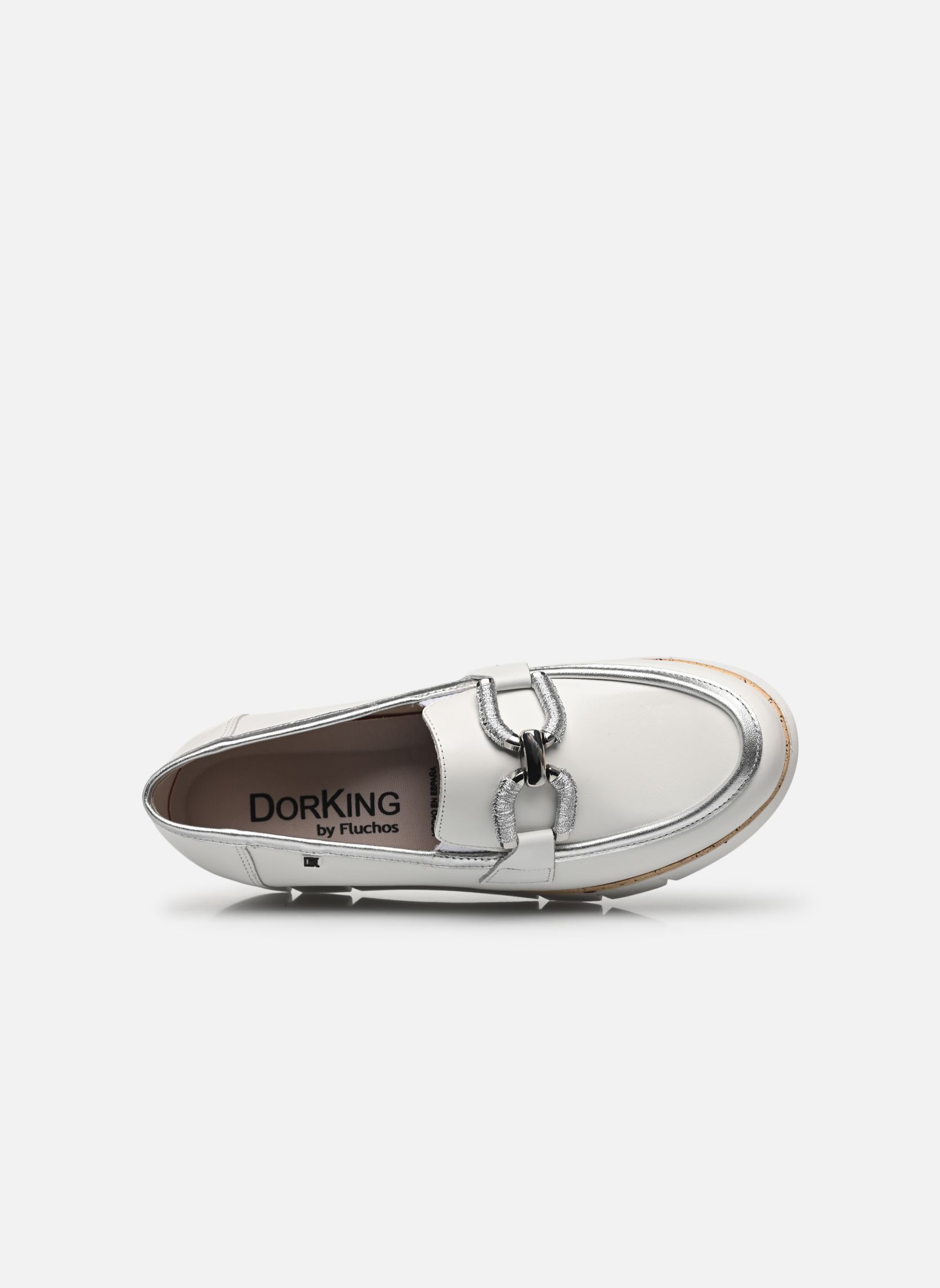 Loafer INDIA D9298 damen weiß Dorking Loafer INDIA D9298 damen weiß SUGAR+LAMINADO BLANCO + SUGAR