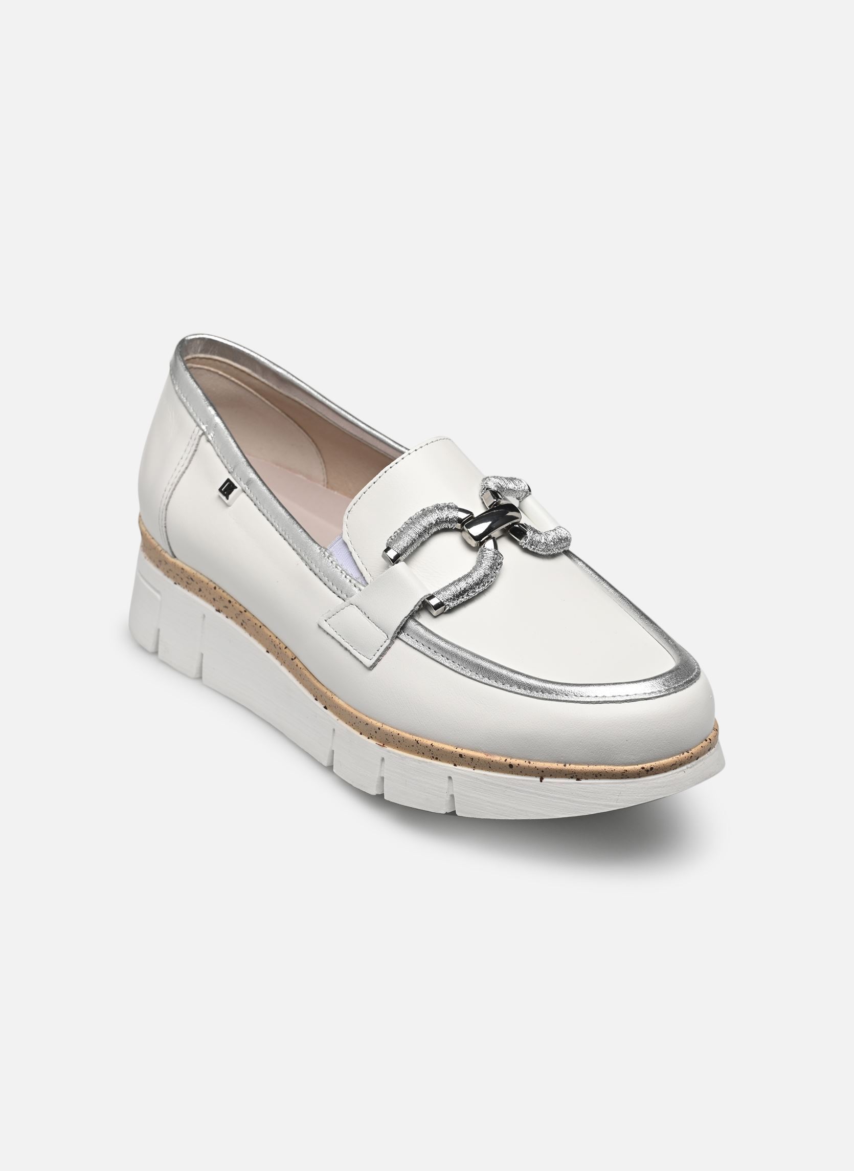 Loafer INDIA D9298 damen weiß Dorking Loafer INDIA D9298 damen weiß SUGAR+LAMINADO BLANCO + SUGAR