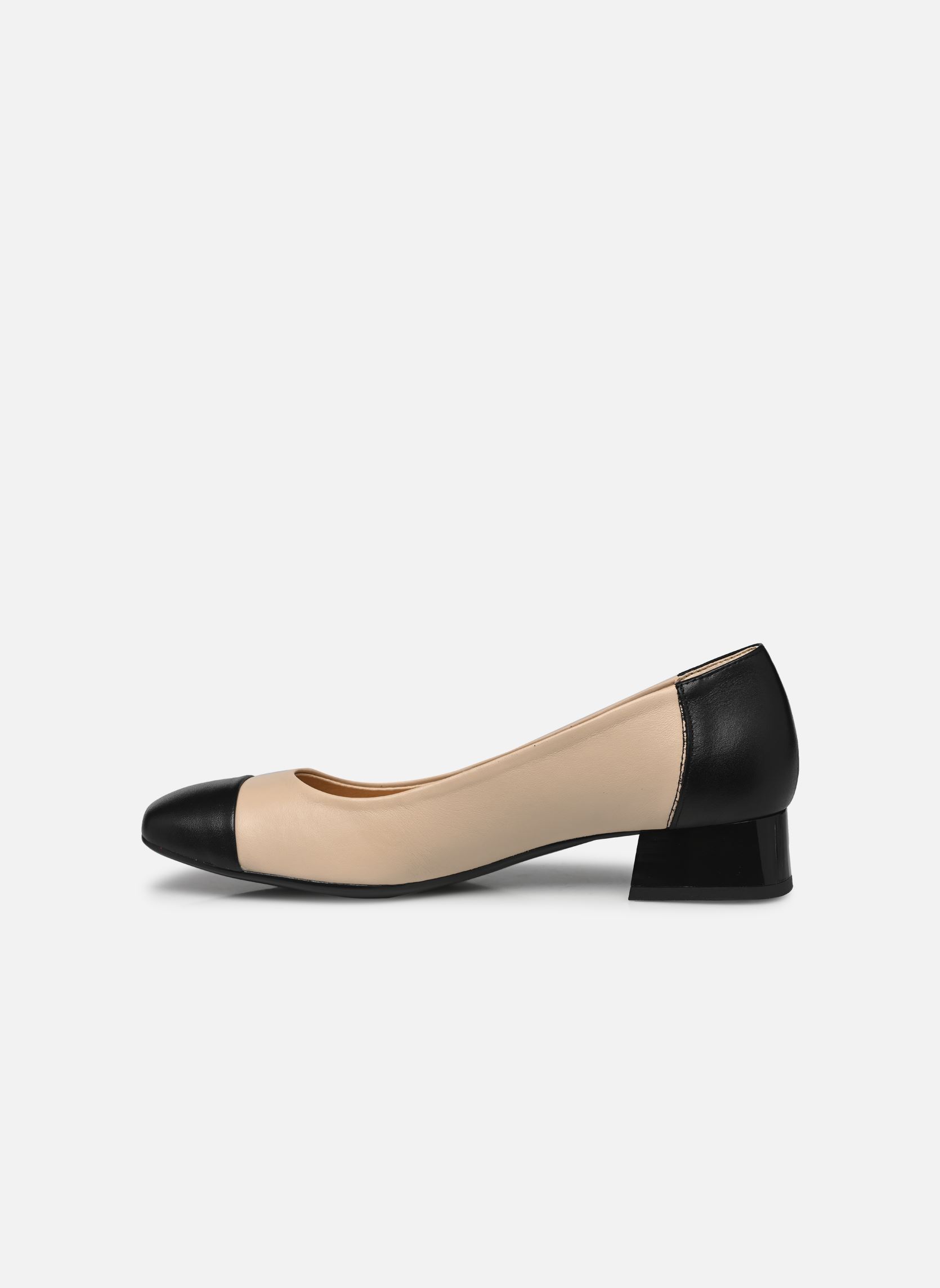 Pumps GIA D9302 dames beige Dorking Pumps GIA D9302 dames beige SUGAR+SUGAR TAUPE + NEGRO