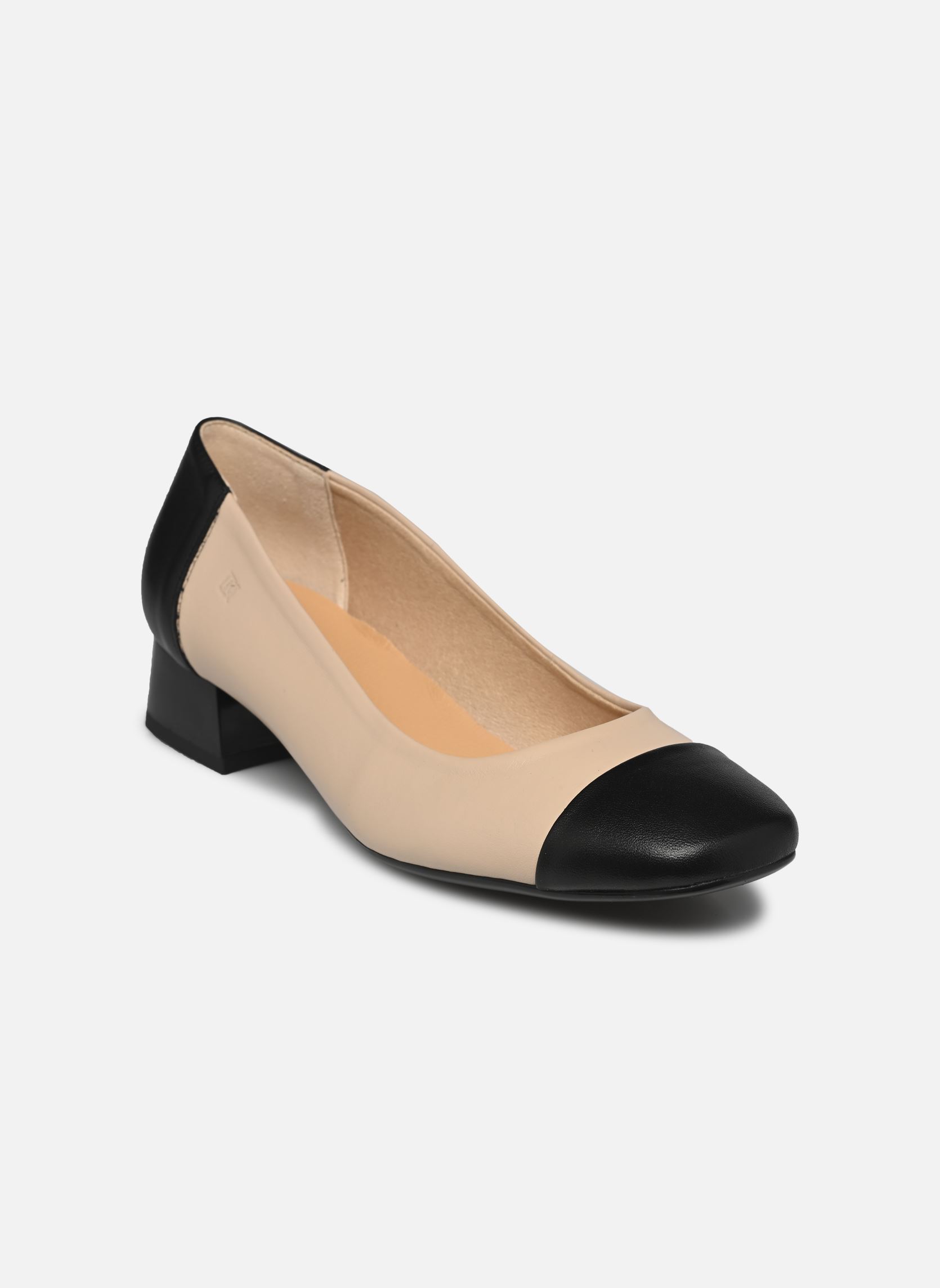 Pumps GIA D9302 dames beige Dorking Pumps GIA D9302 dames beige SUGAR+SUGAR TAUPE + NEGRO