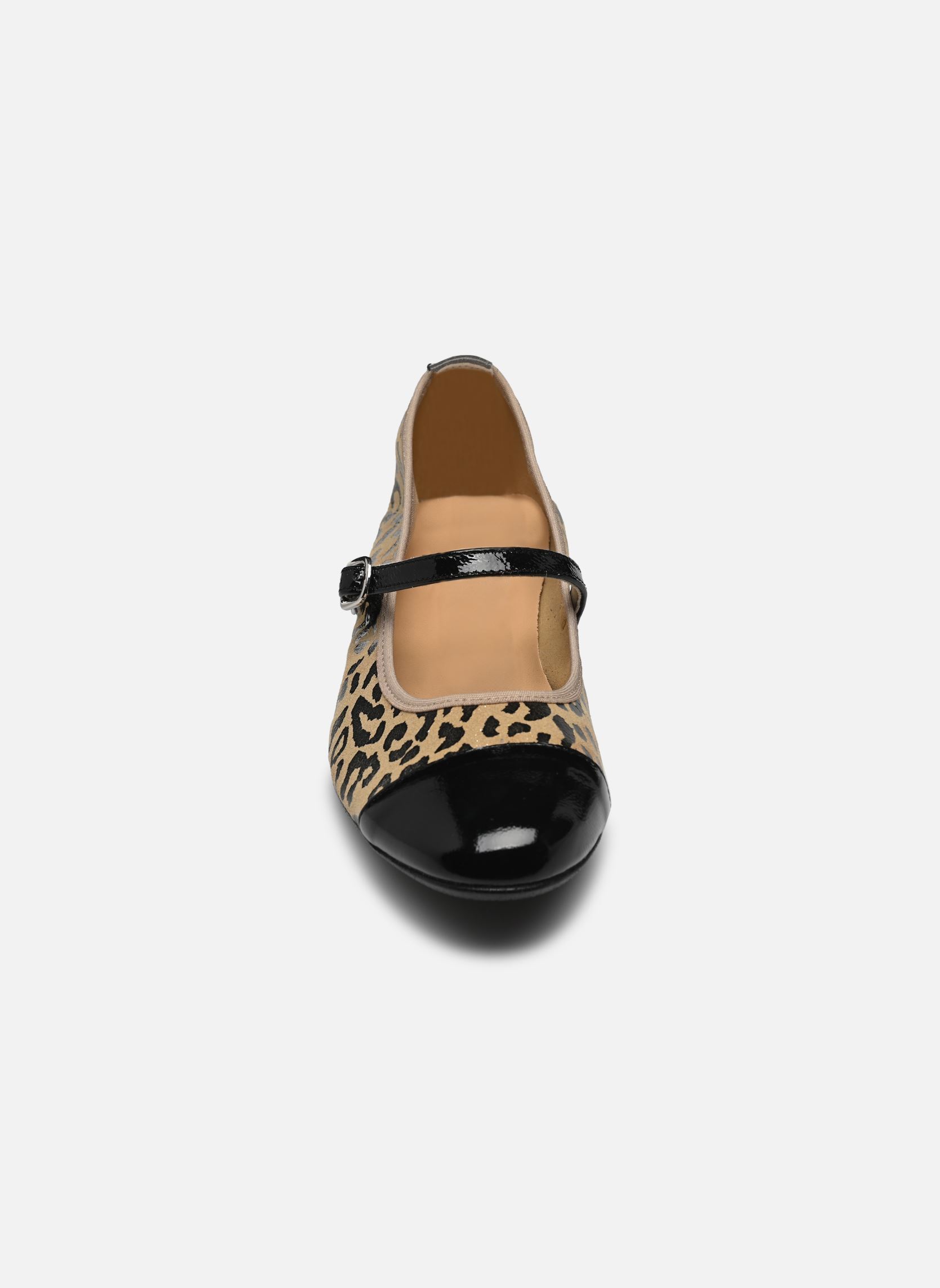 Escarpins à brides GINAR D9504 femme multicolore Dorking Escarpins à brides GINAR D9504 femme multicolore JAGUAR+NAPLAK SAHARA + NEGRO