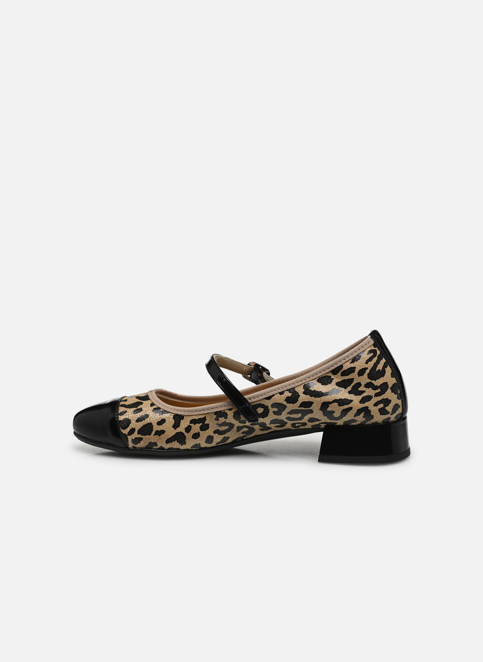 Escarpins à brides GINAR D9504 femme multicolore Dorking Escarpins à brides GINAR D9504 femme multicolore JAGUAR+NAPLAK SAHARA + NEGRO
