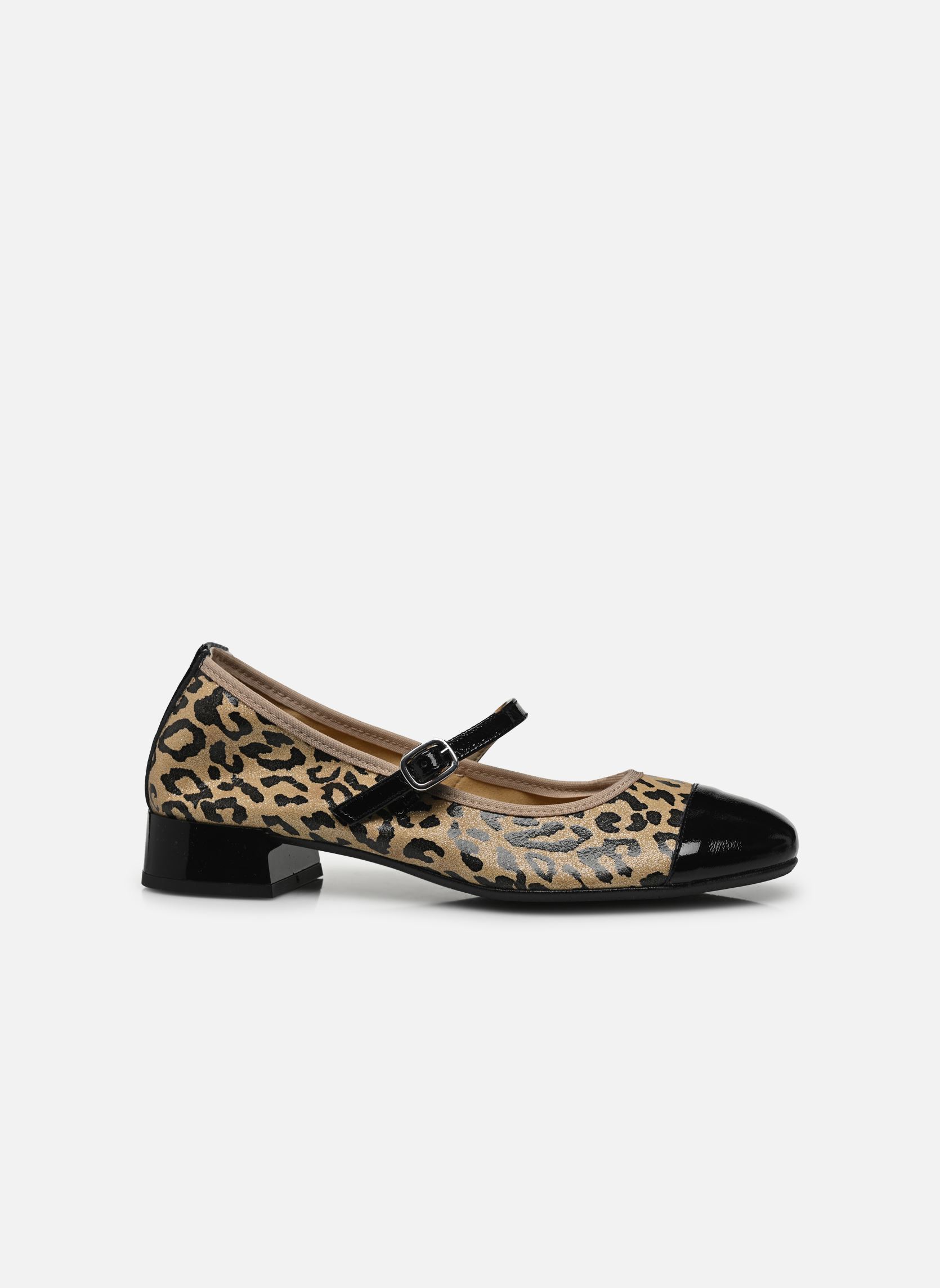 Escarpins à brides GINAR D9504 femme multicolore Dorking Escarpins à brides GINAR D9504 femme multicolore JAGUAR+NAPLAK SAHARA + NEGRO