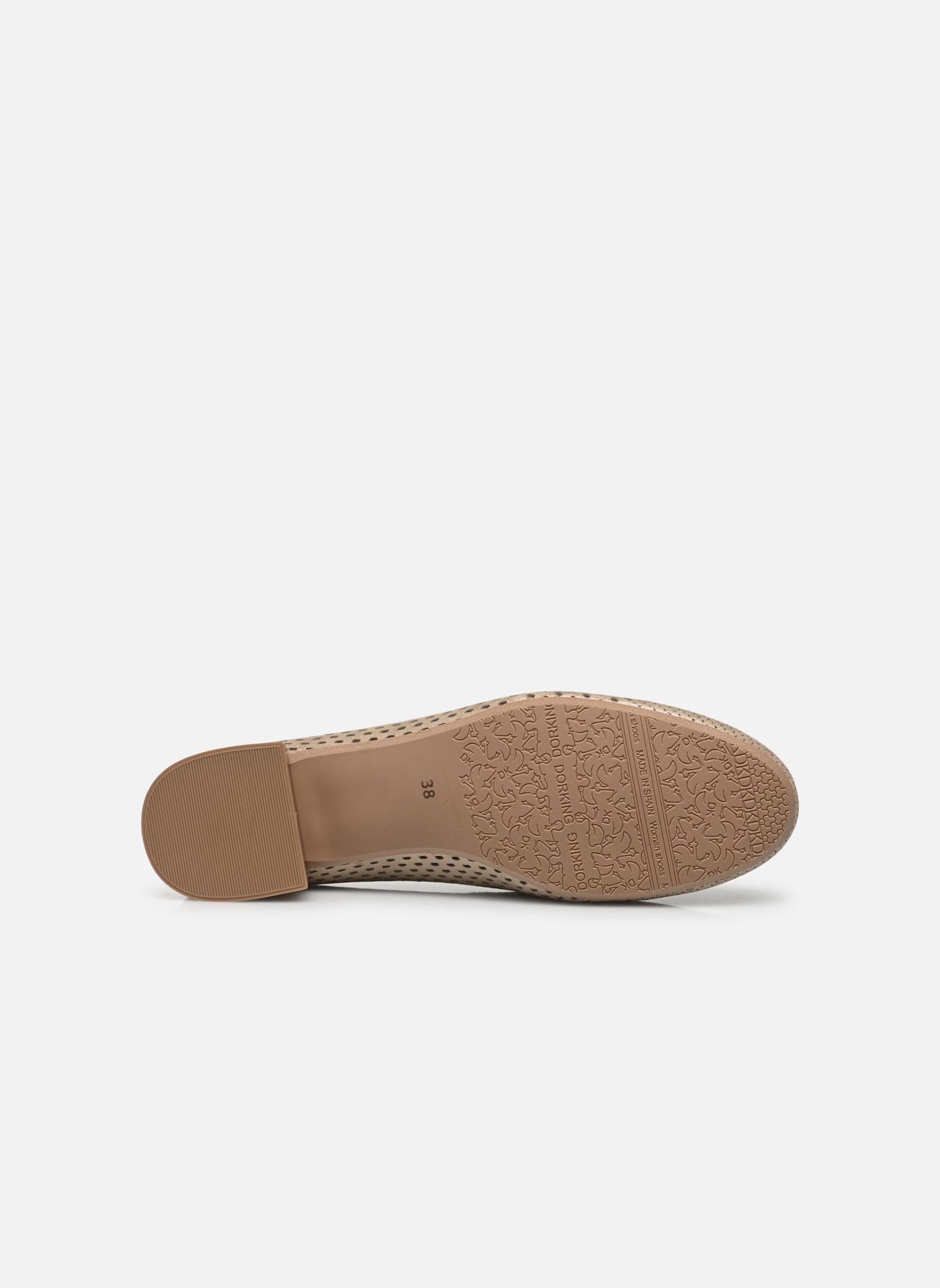 Mocassins GINAR D9505 femme or et bronze Dorking Mocassins GINAR D9505 femme or et bronze LAGUNA PLATINO